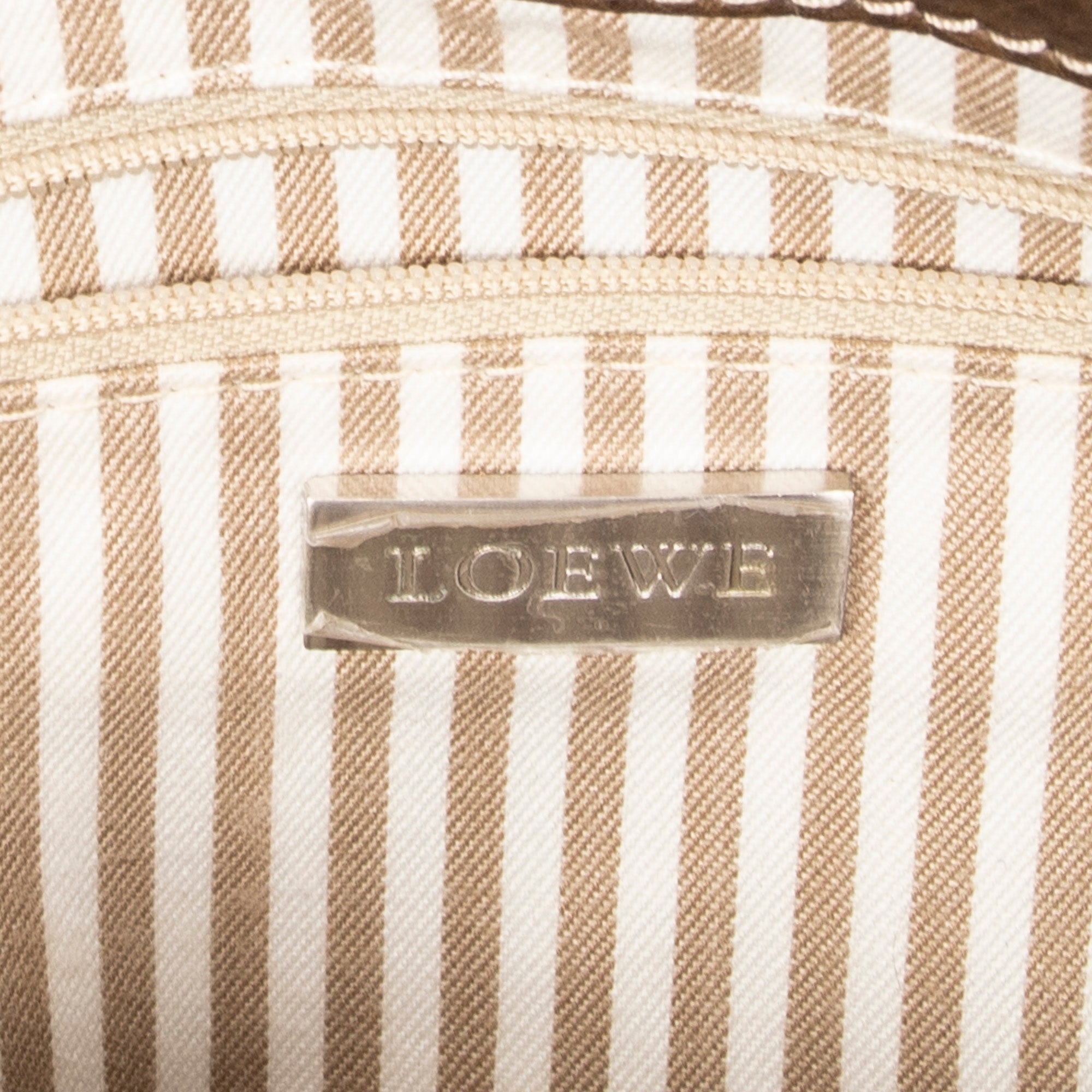 Medallion Zipped Flap
