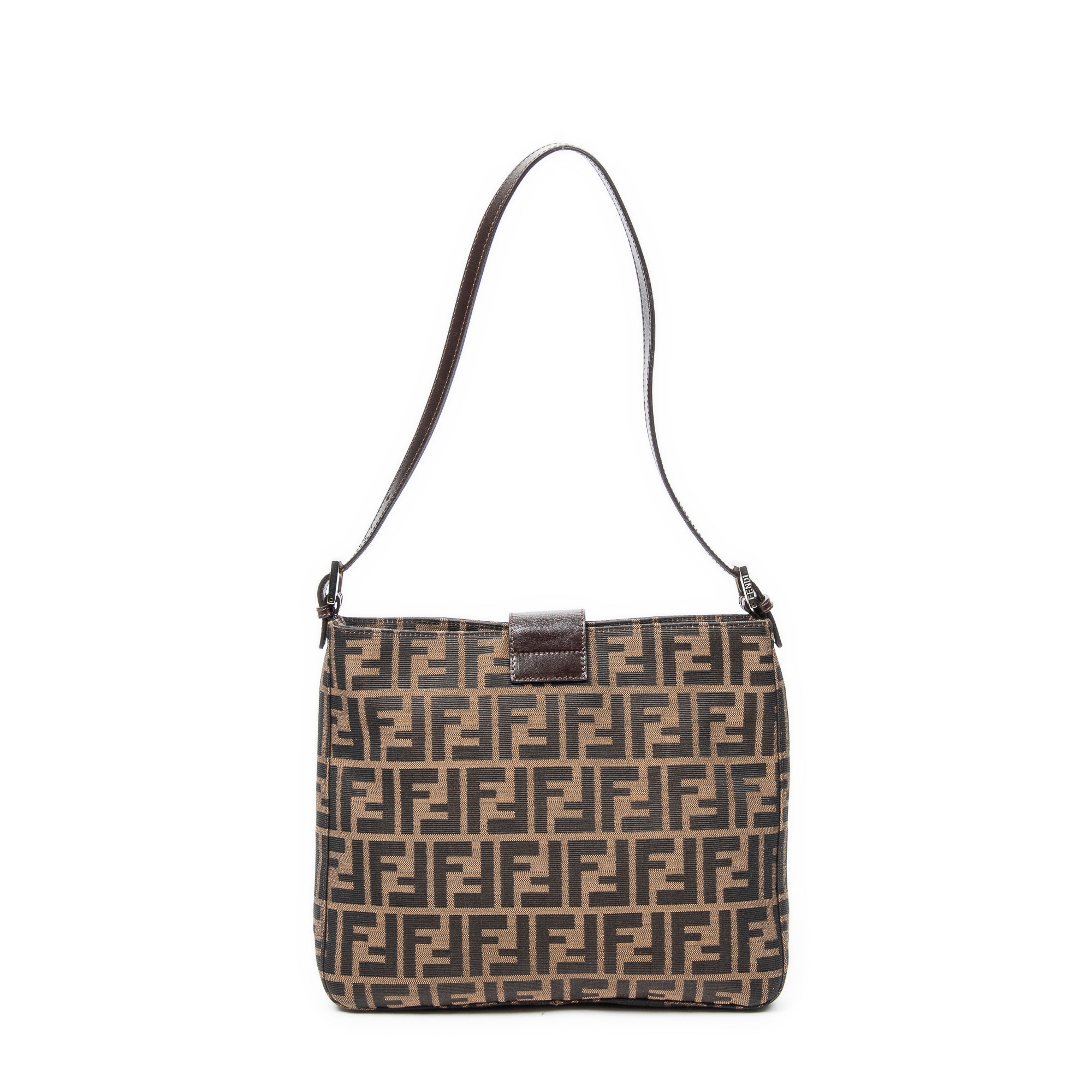 Square Slip Pocket Shoulder Tote