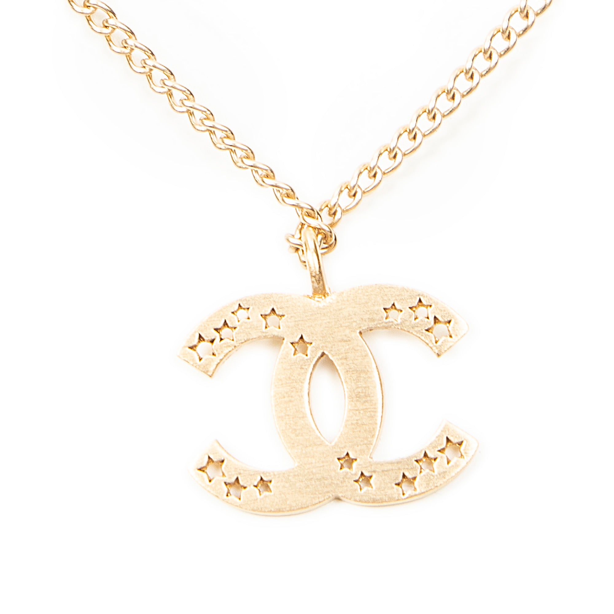 CC Pendant Chain Necklace