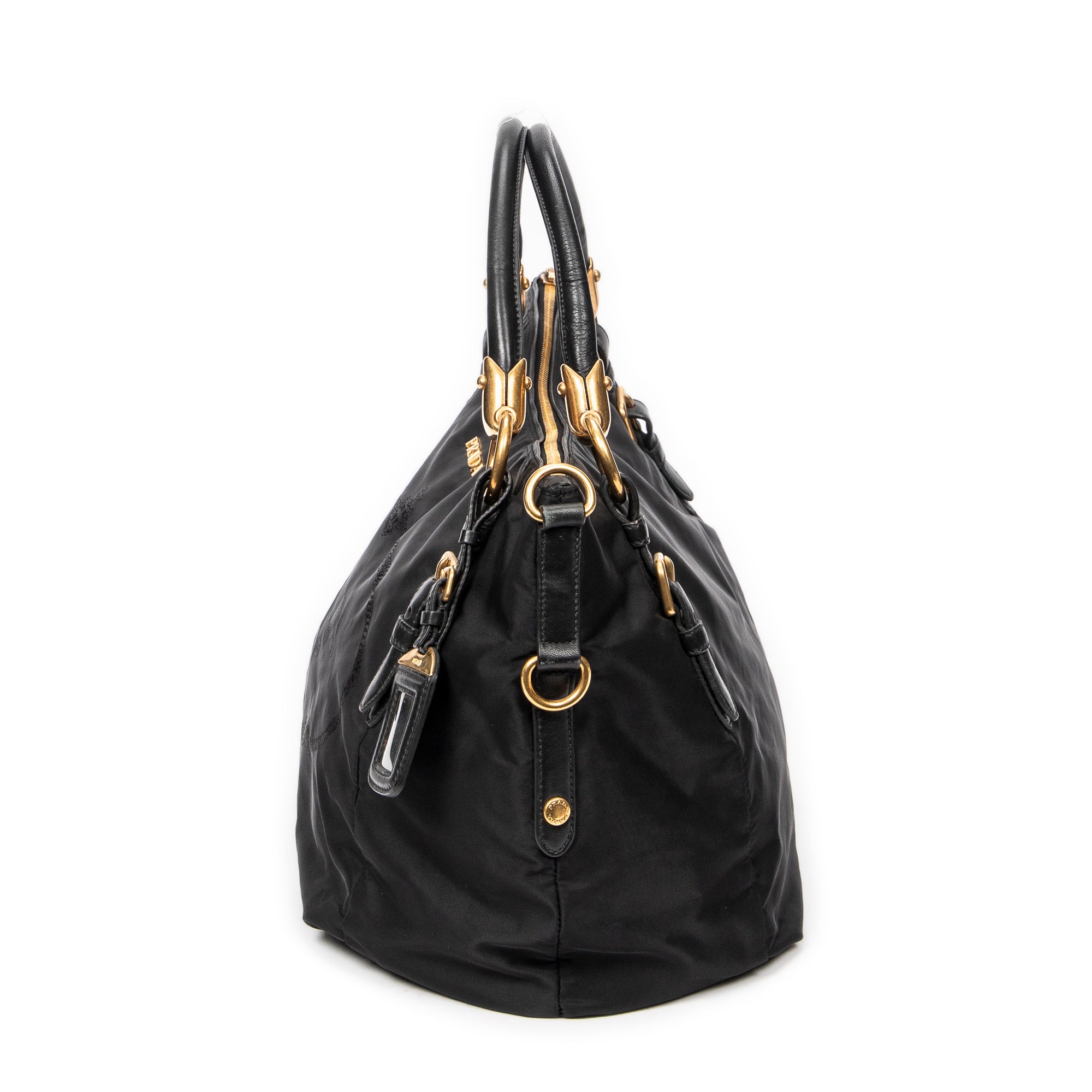 Convertible Jacquard Zip Tote