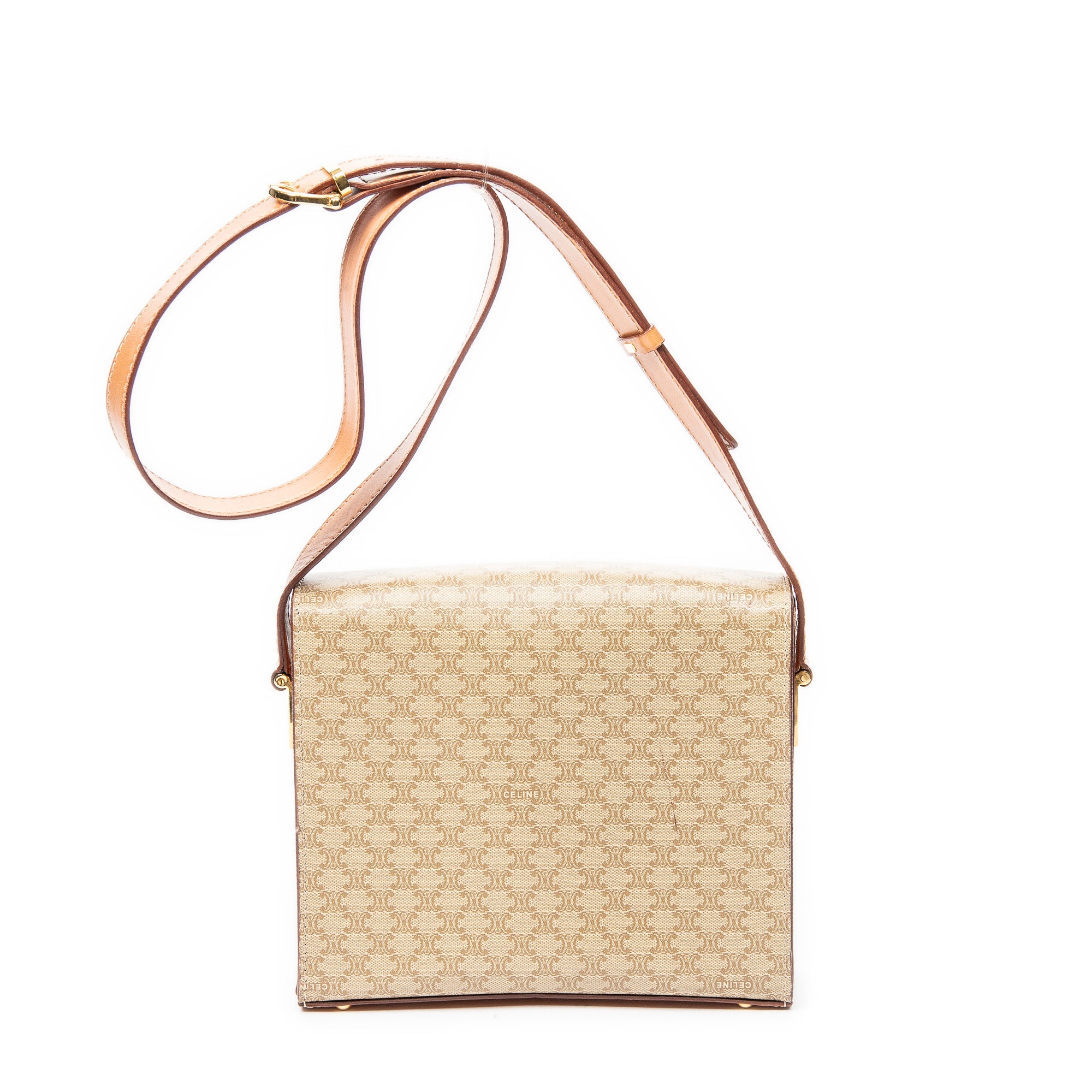 Vintage Square Flap Crossbody