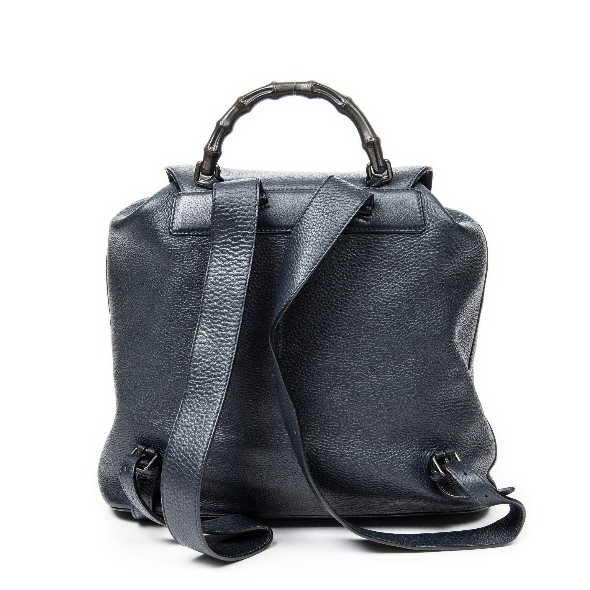 Large Bamboo Flap Backpack