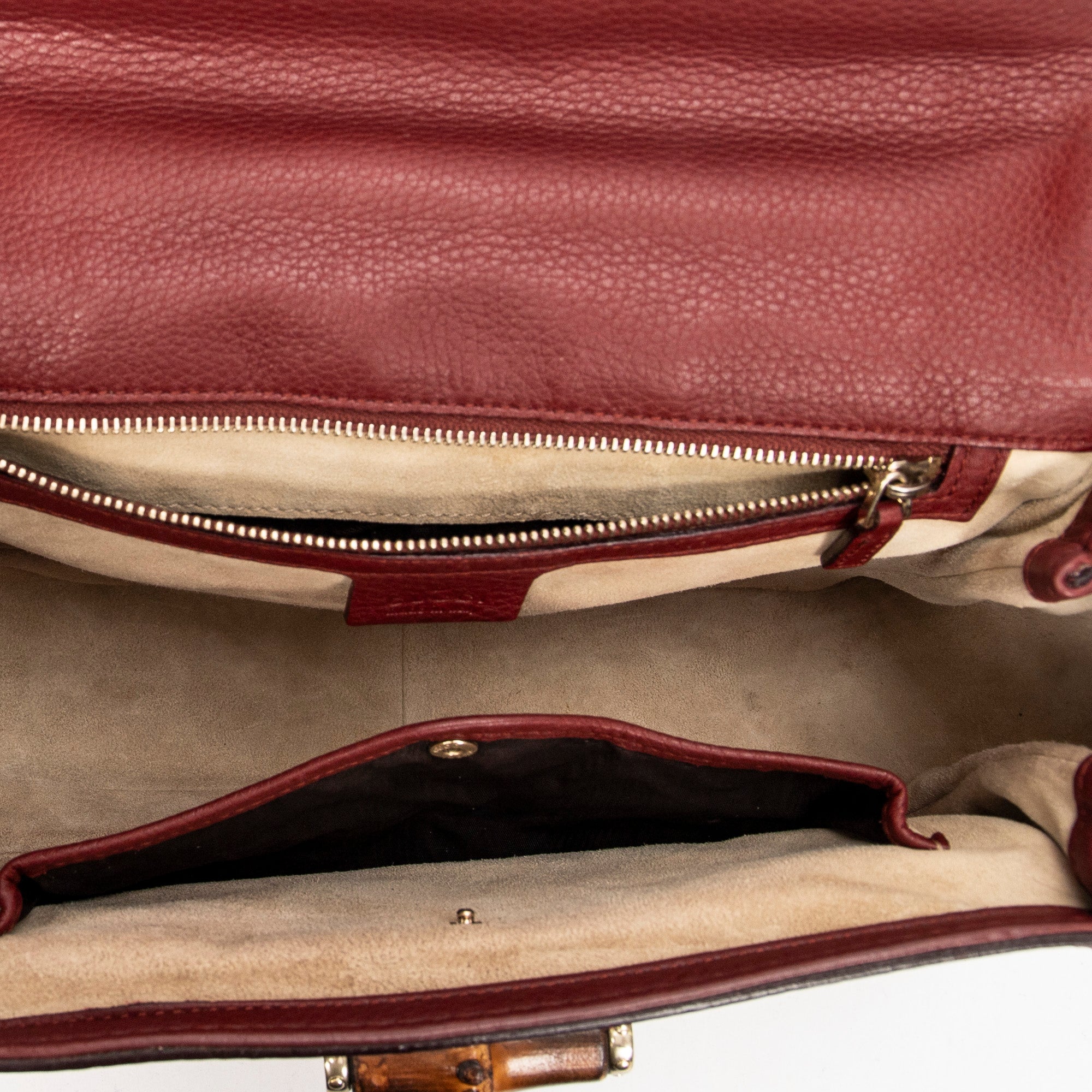 New Bamboo Top Handle Flap