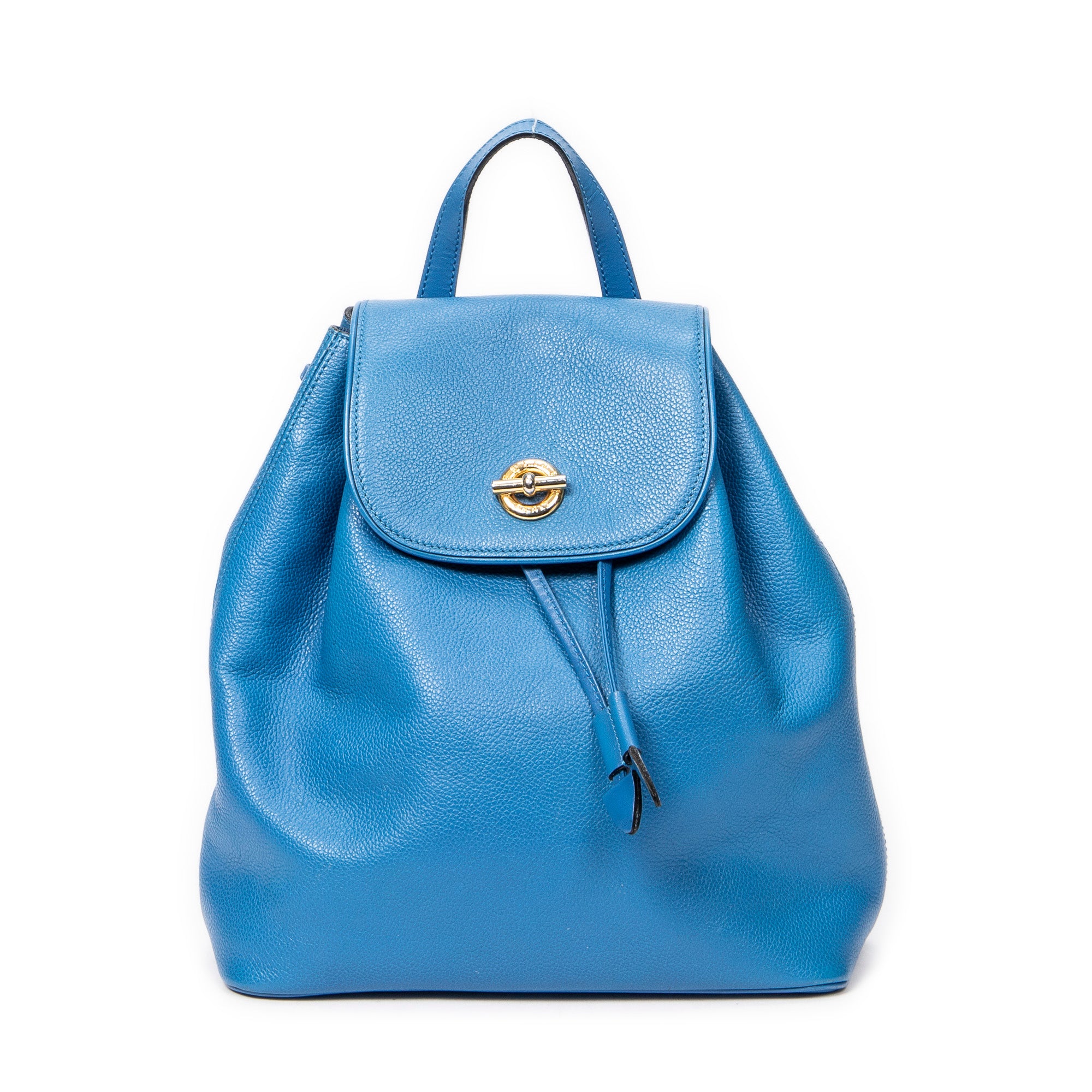 Drawstring Flap Backpack