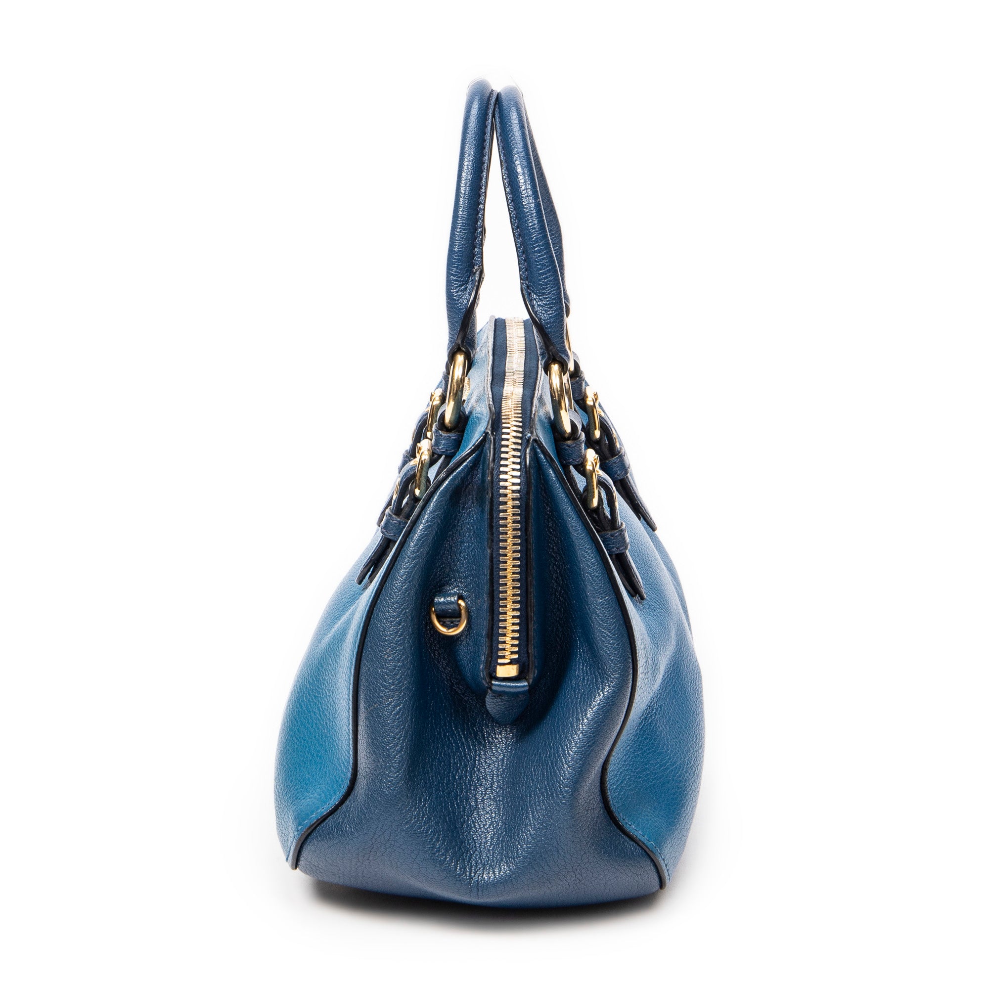 Bicolor Frame Tote