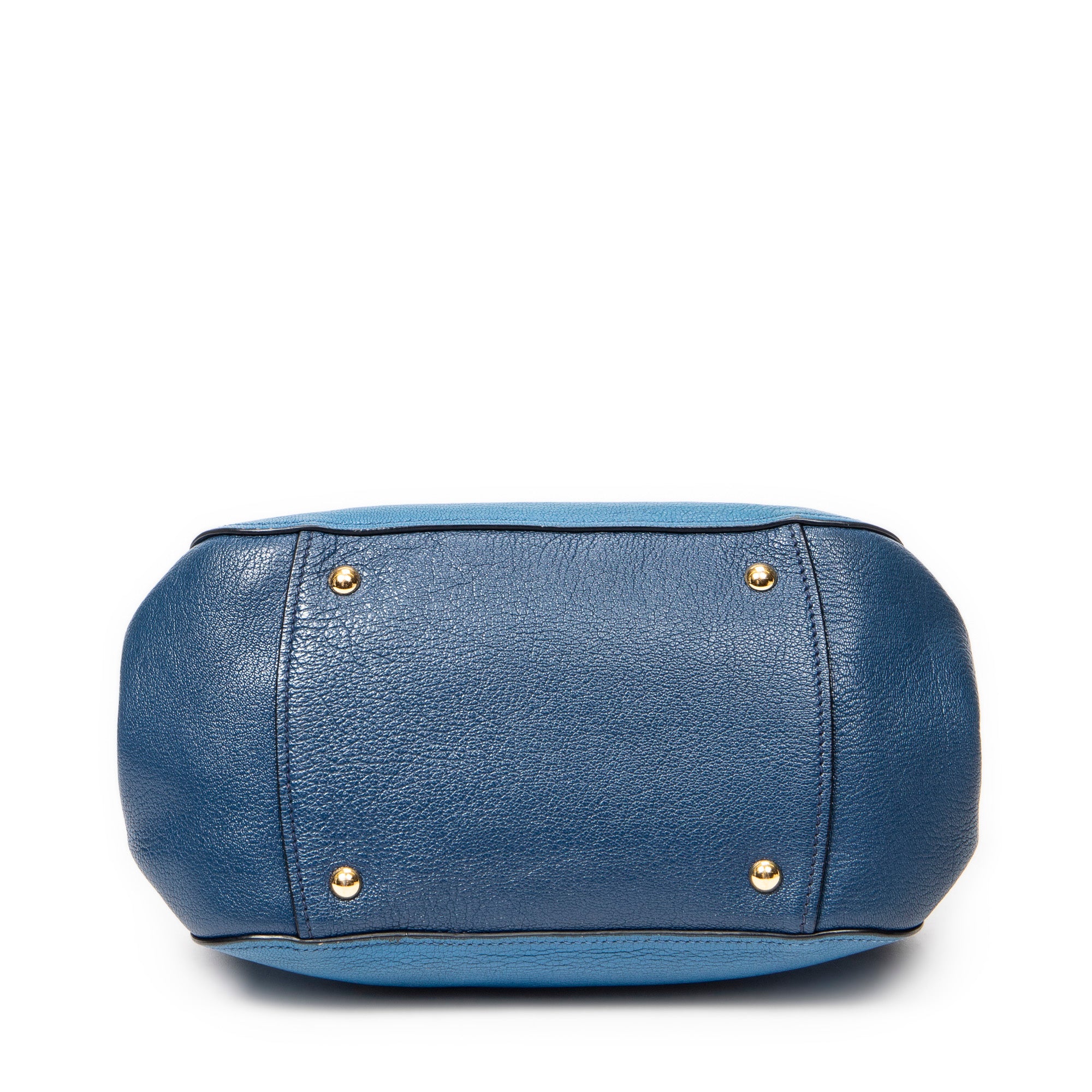 Bicolor Frame Tote