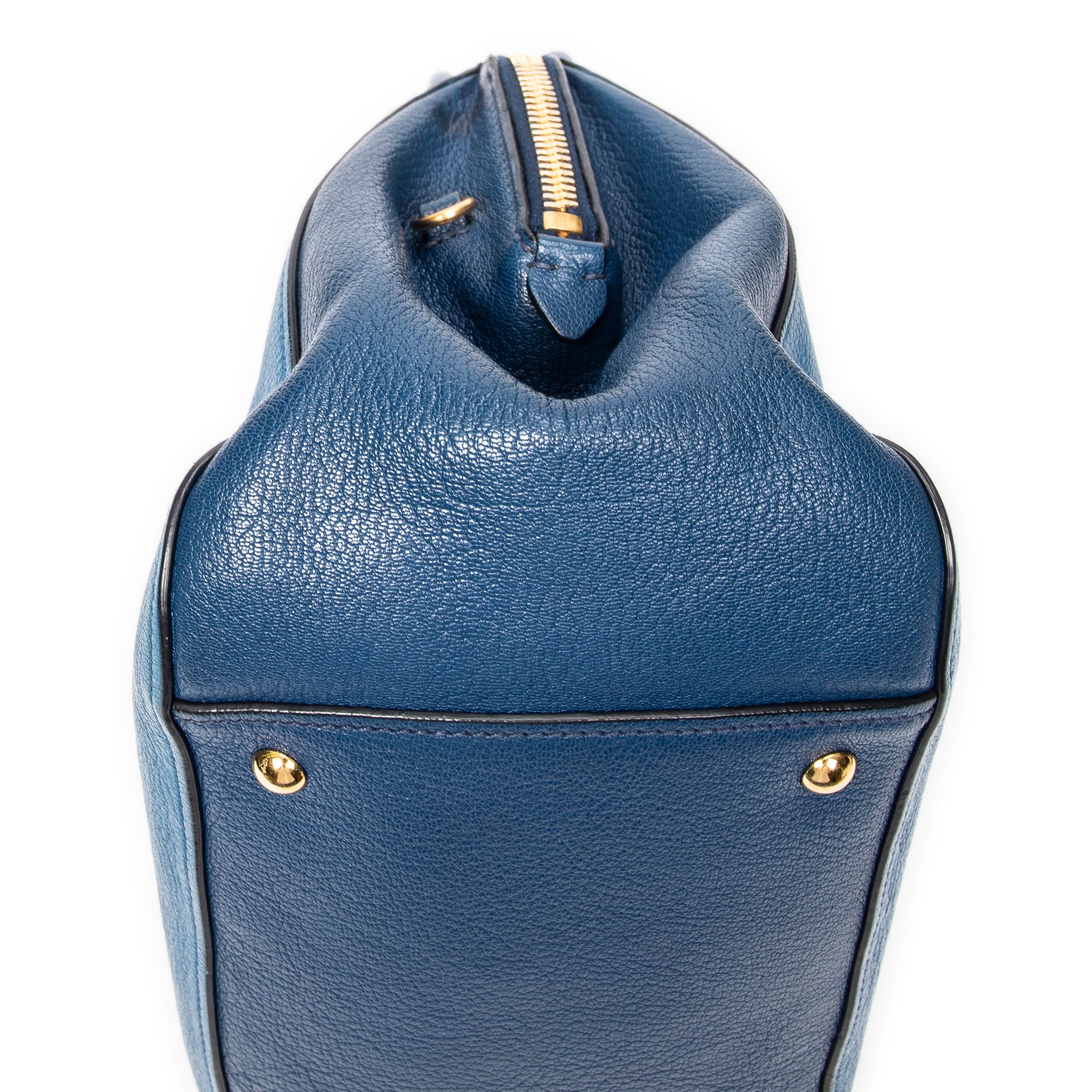 Bicolor Frame Tote