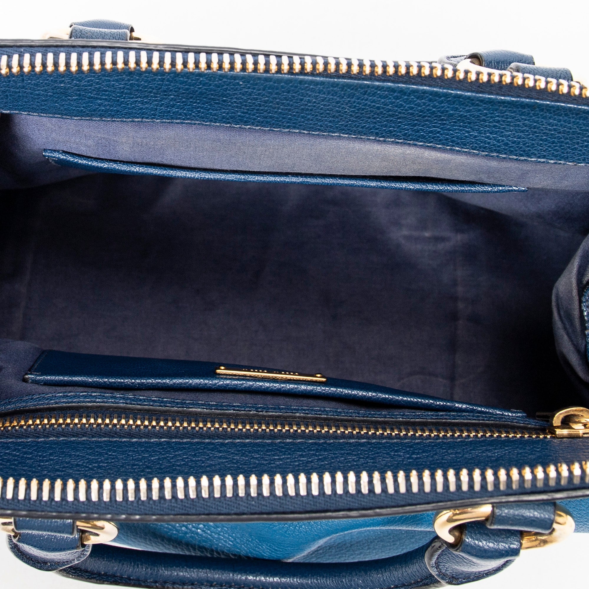 Bicolor Frame Tote