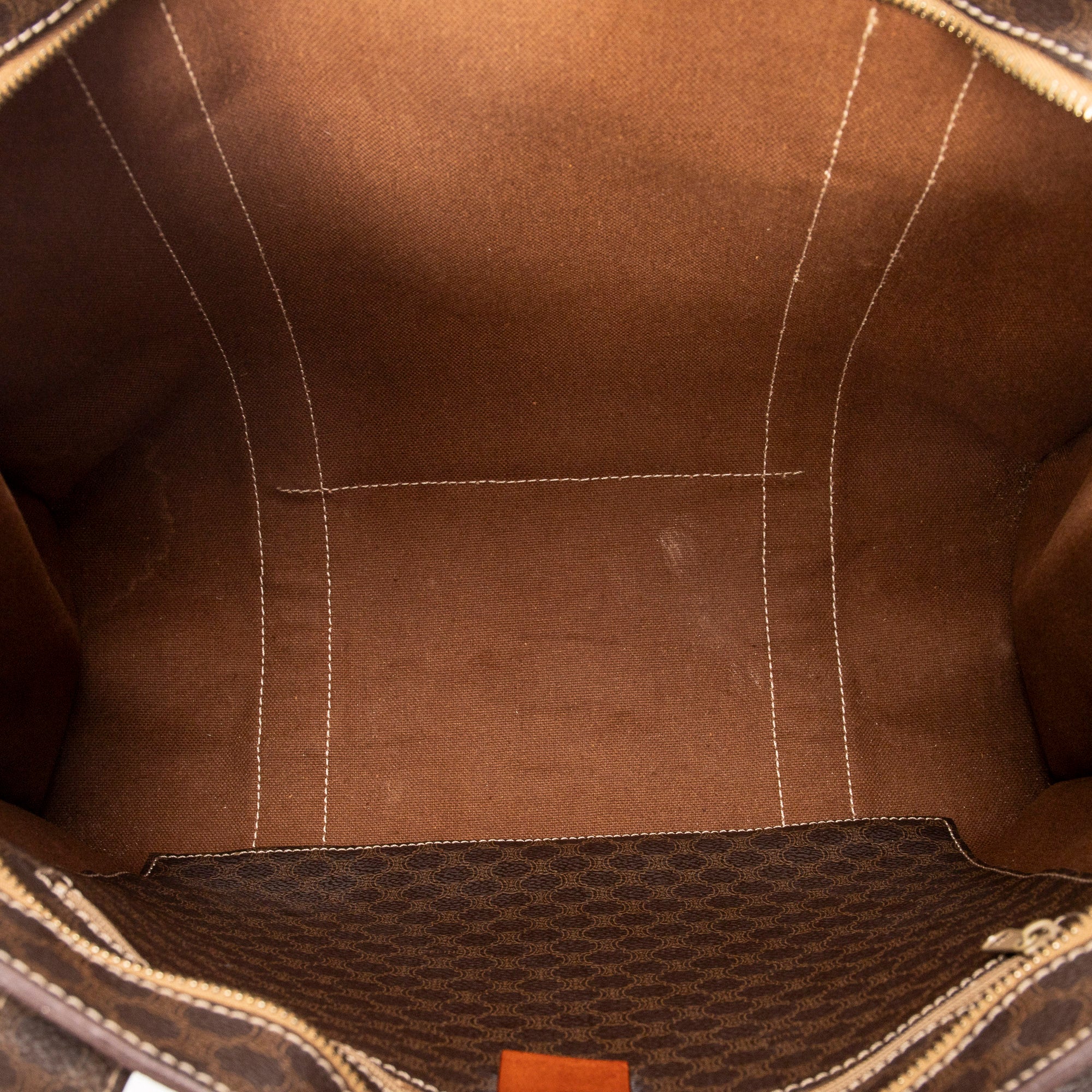 Square Zip Shopping Tote