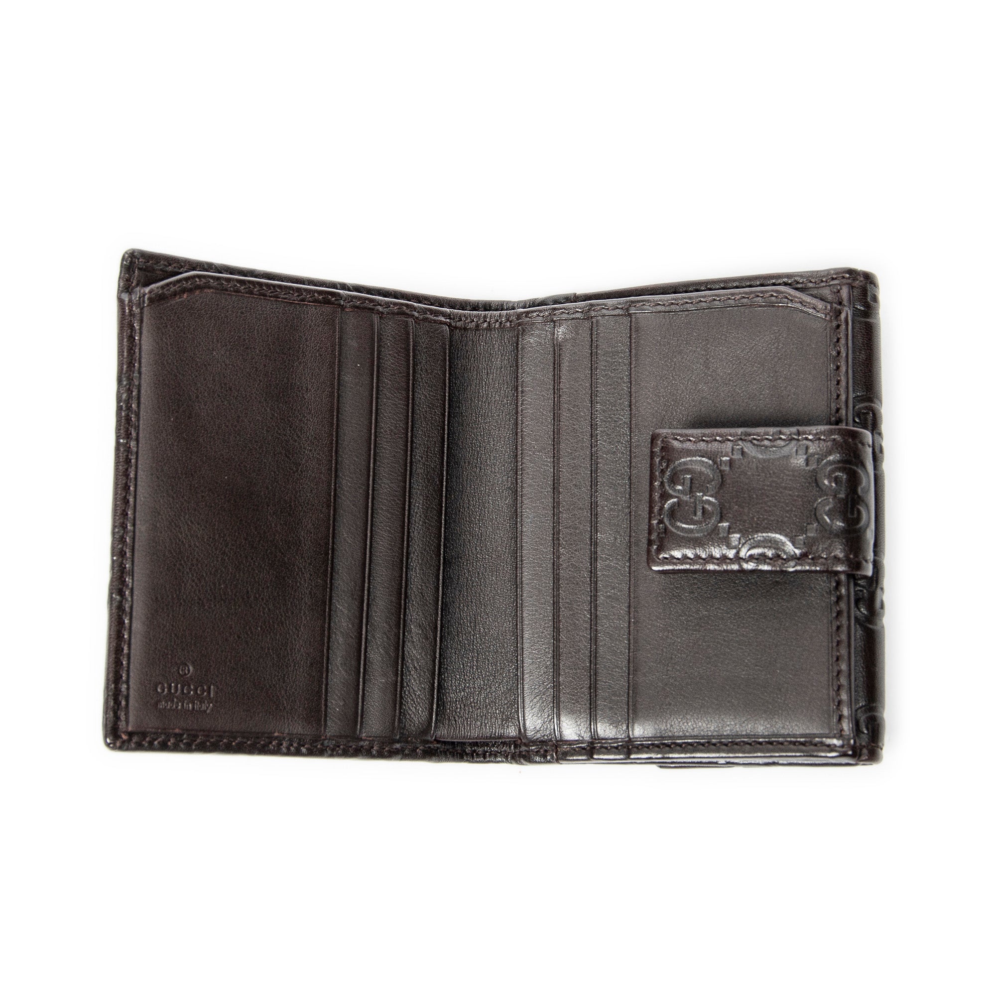 Metal Bar Compact Wallet