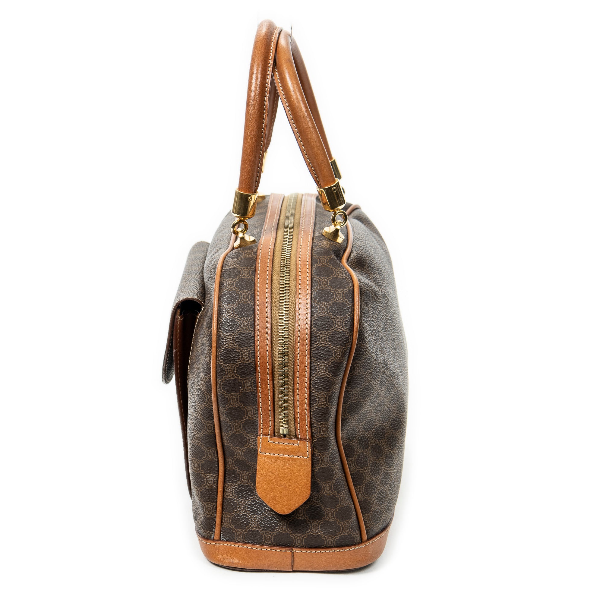 Vintage Front Pocket Dome Bag