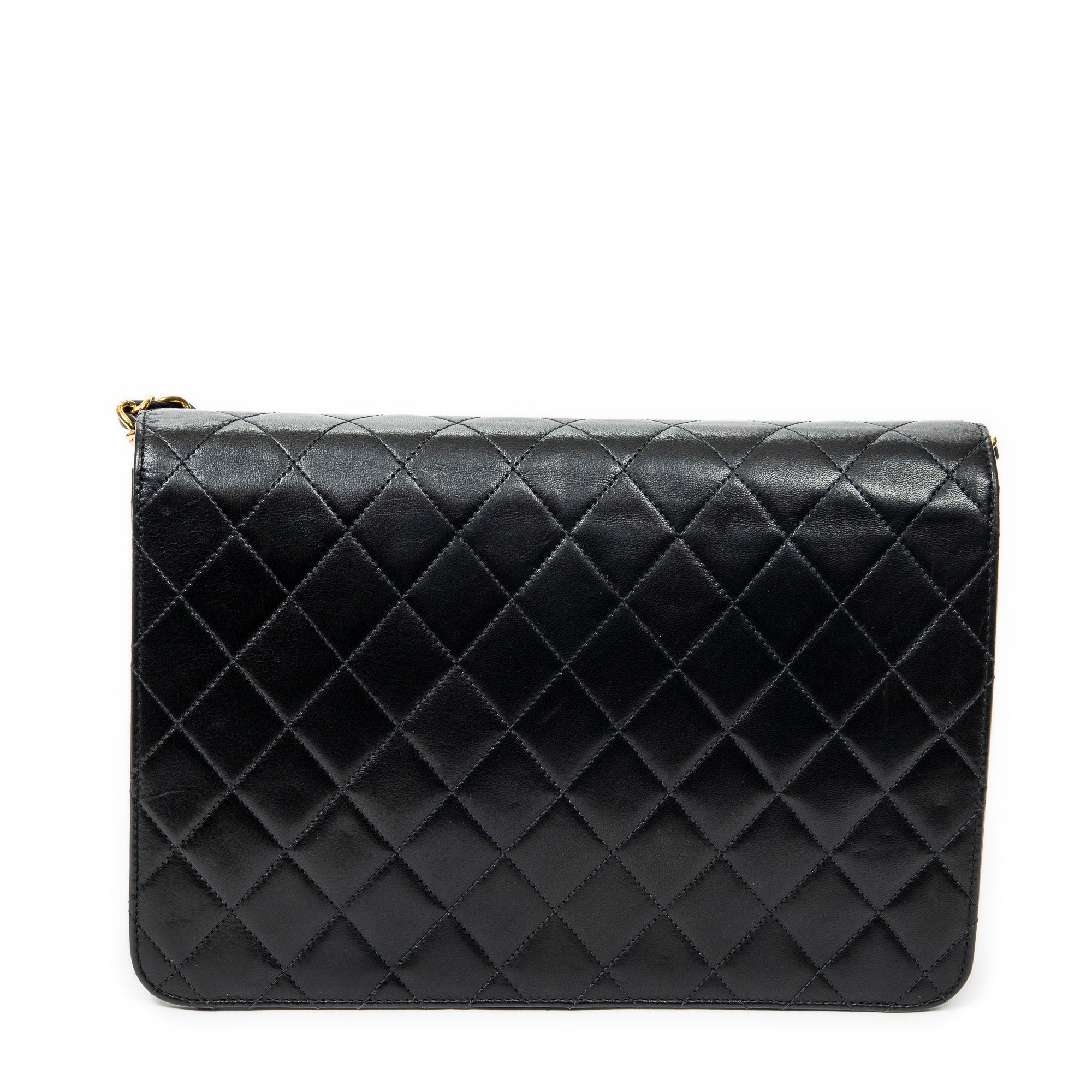 Vintage Push Lock Straight Flap
