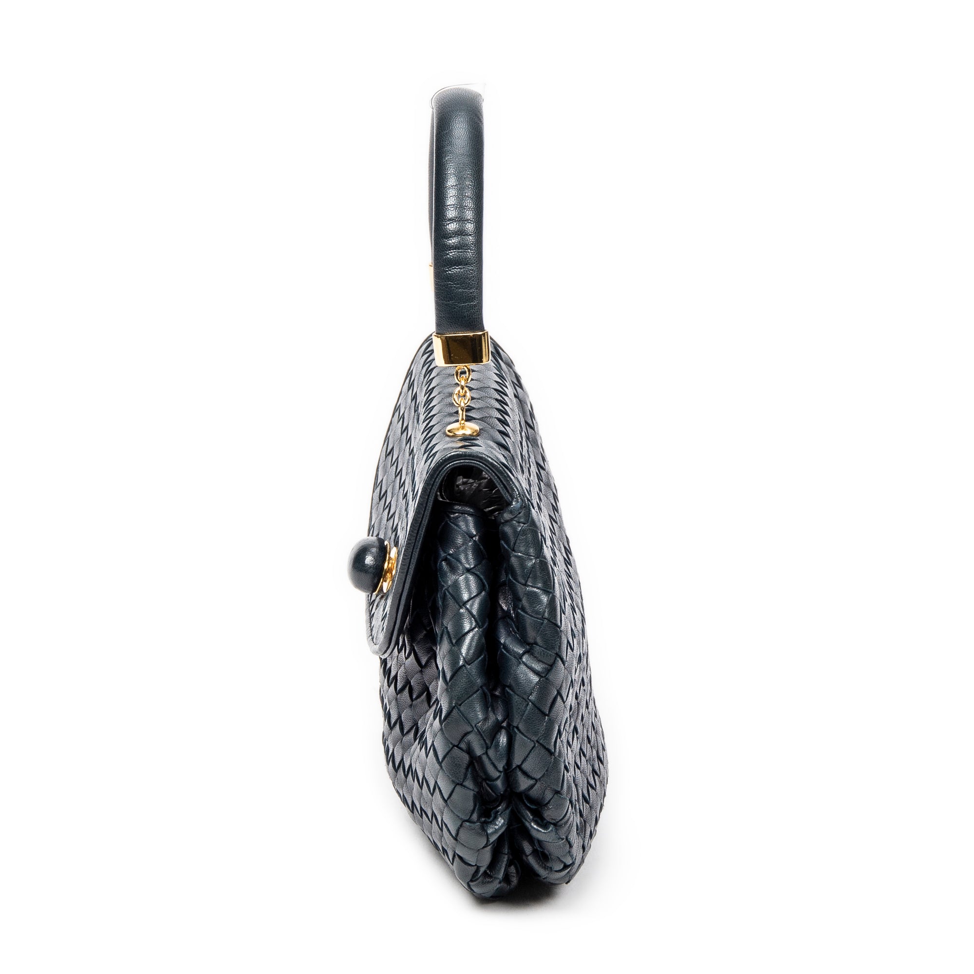 Vintage Turn Lock Flap Top Handle