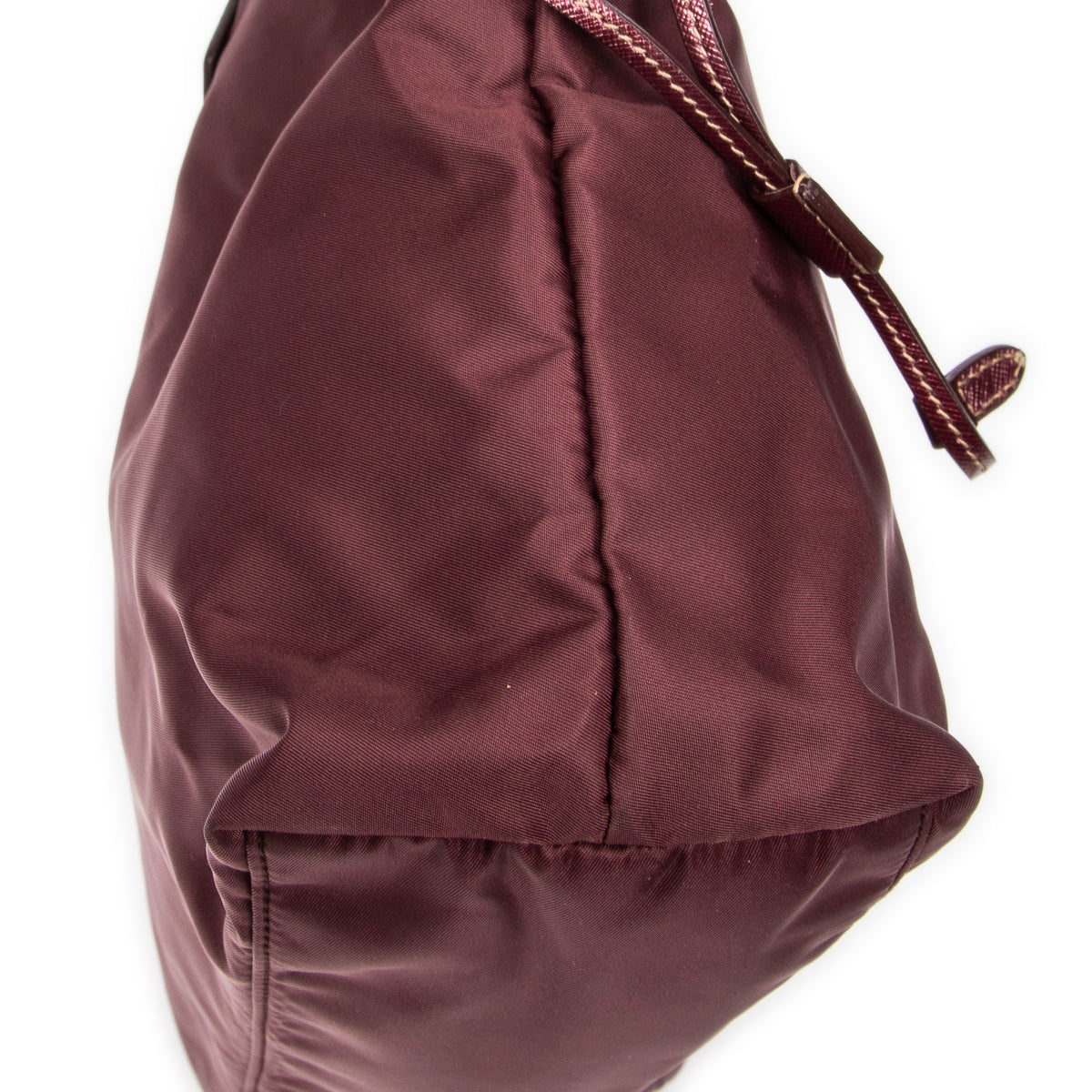 Side Drawstring Shopping Tote