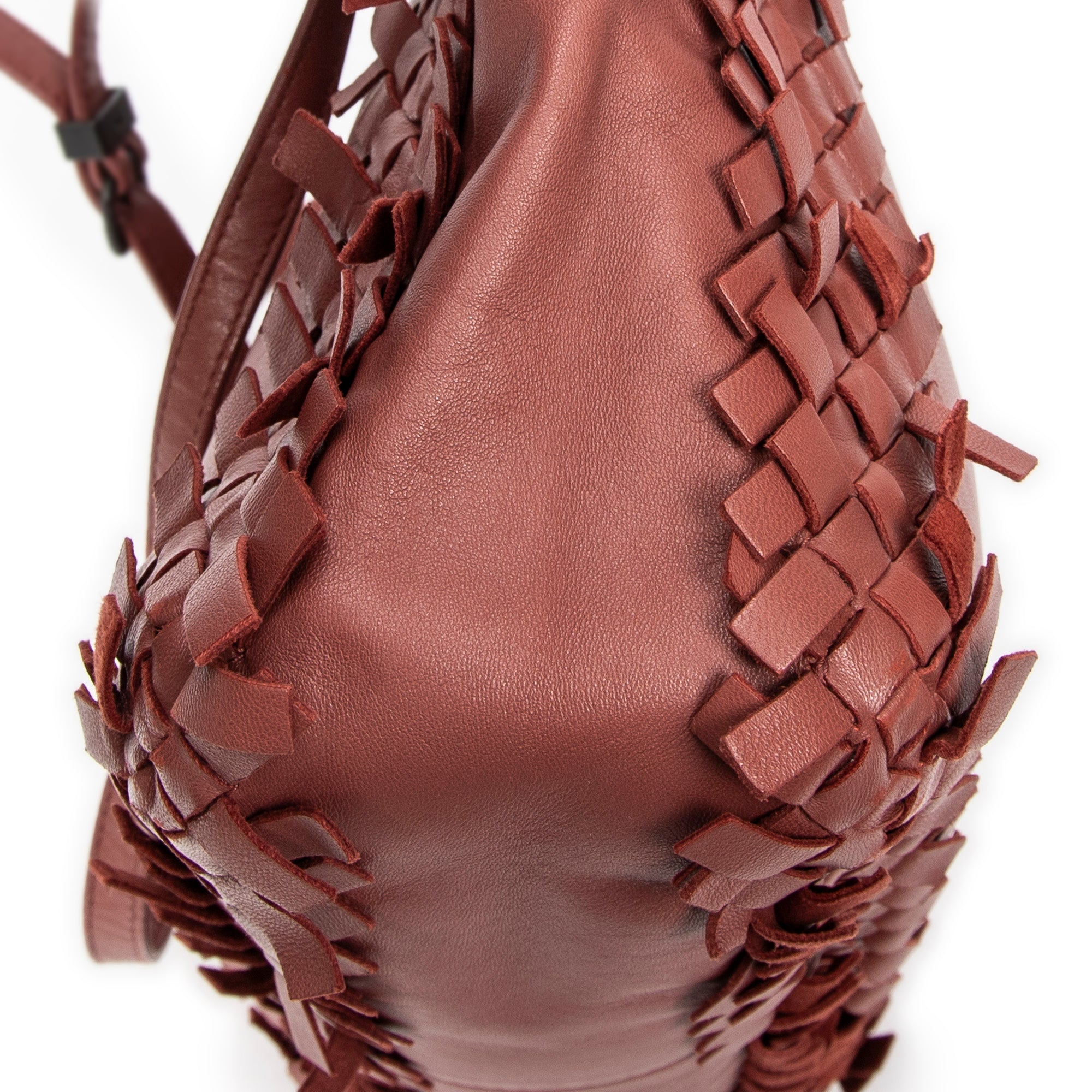 Square Fringe Frame Tote