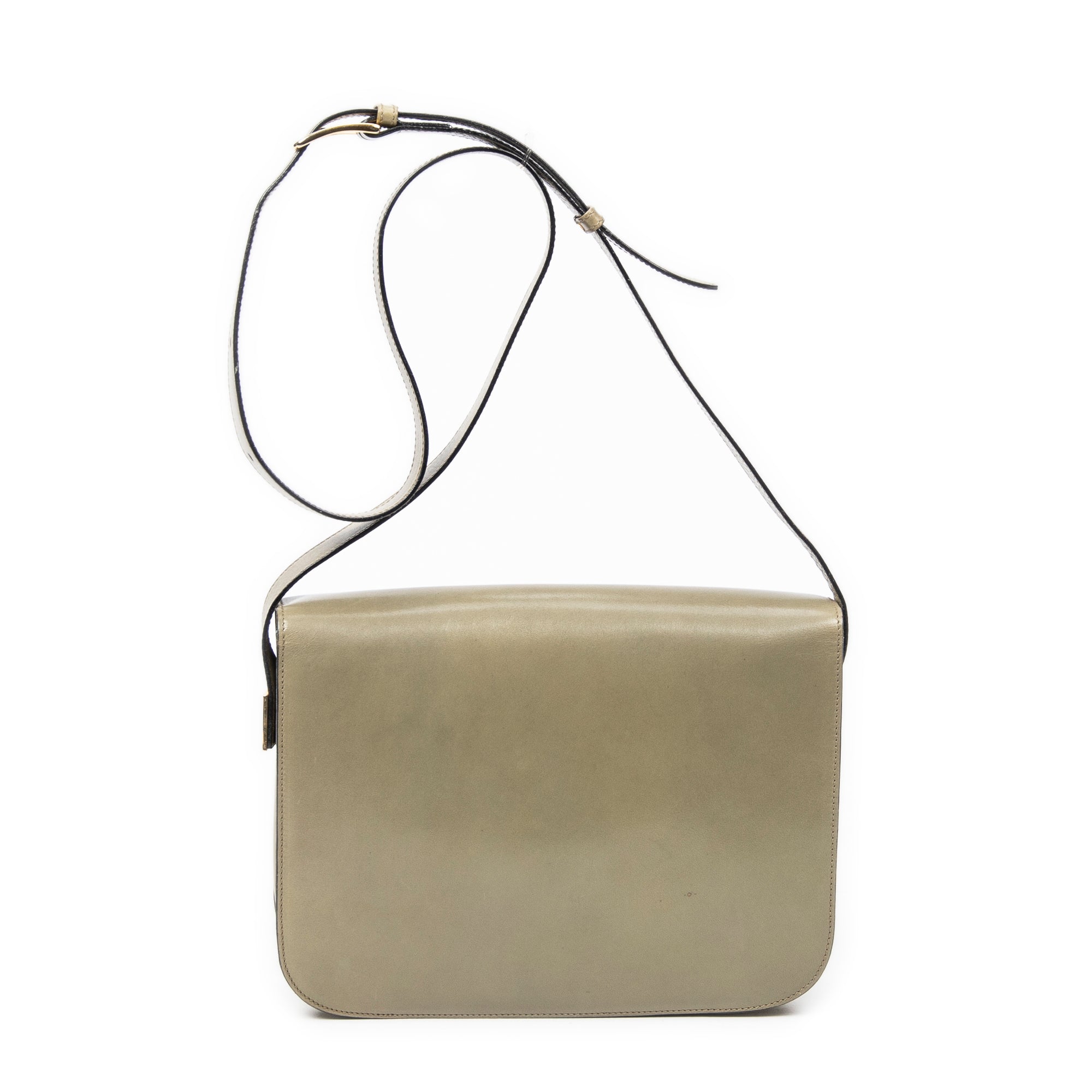Vintage Circle Logo Flap Crossbody