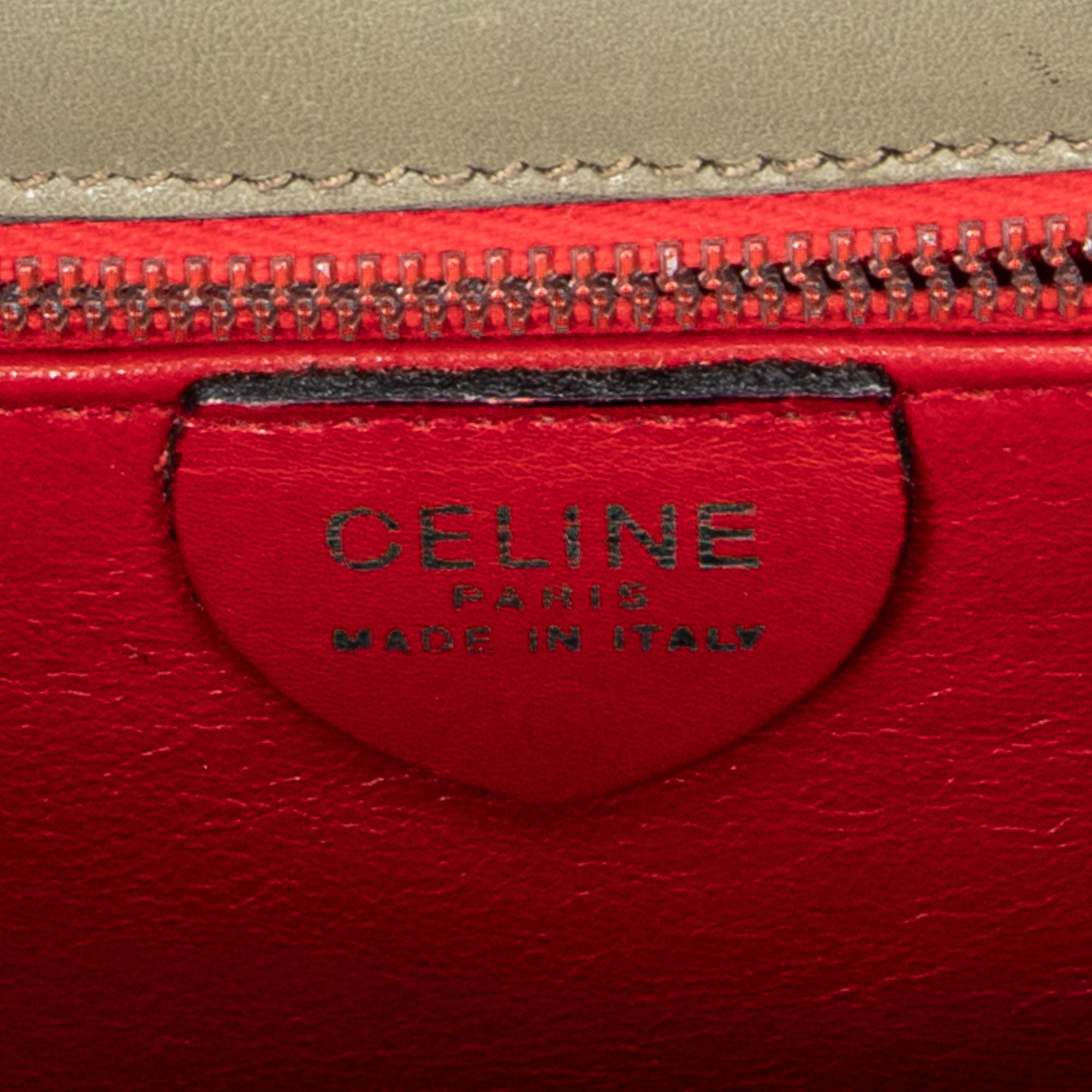 Vintage Circle Logo Flap Crossbody