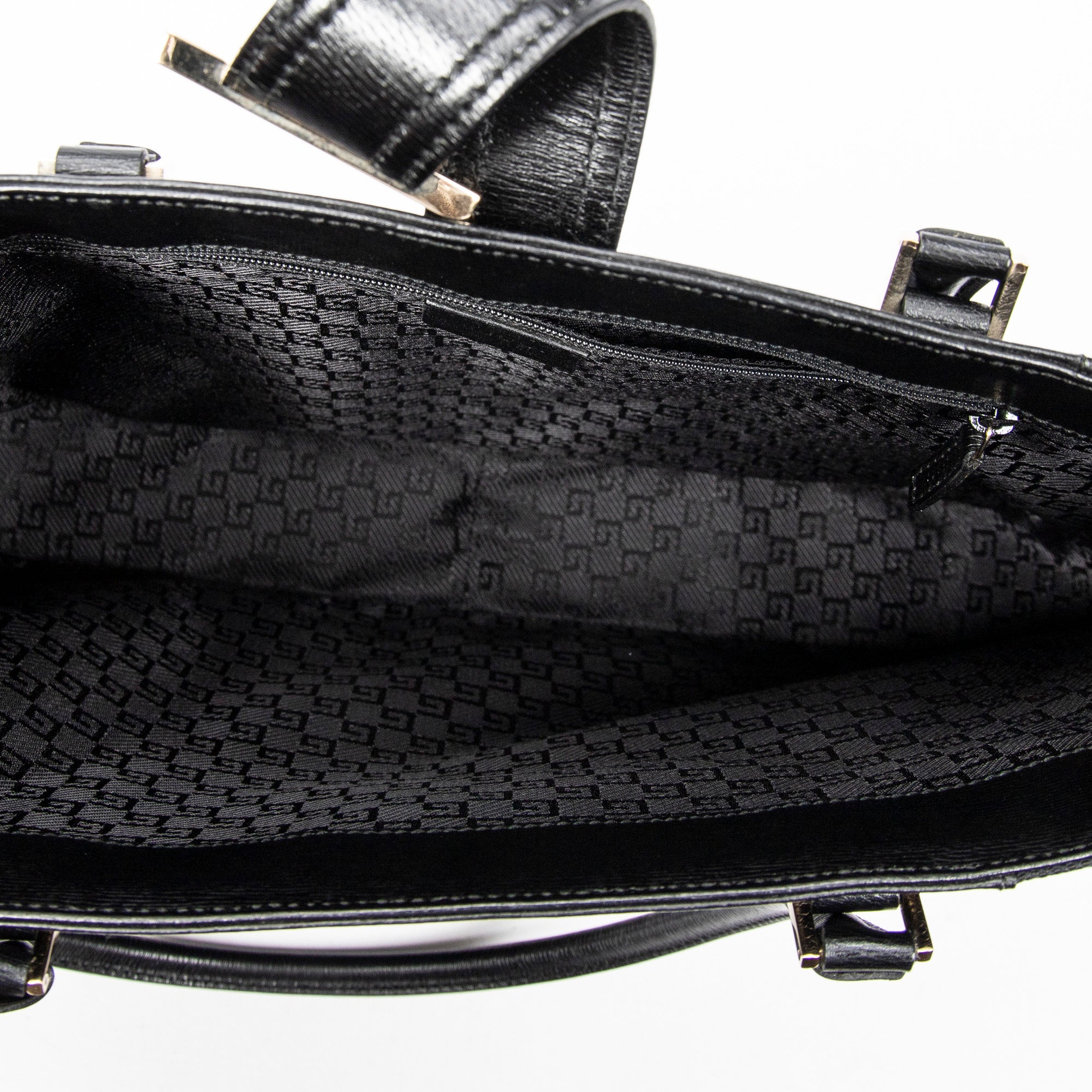 G Buckle Logo Open Tote