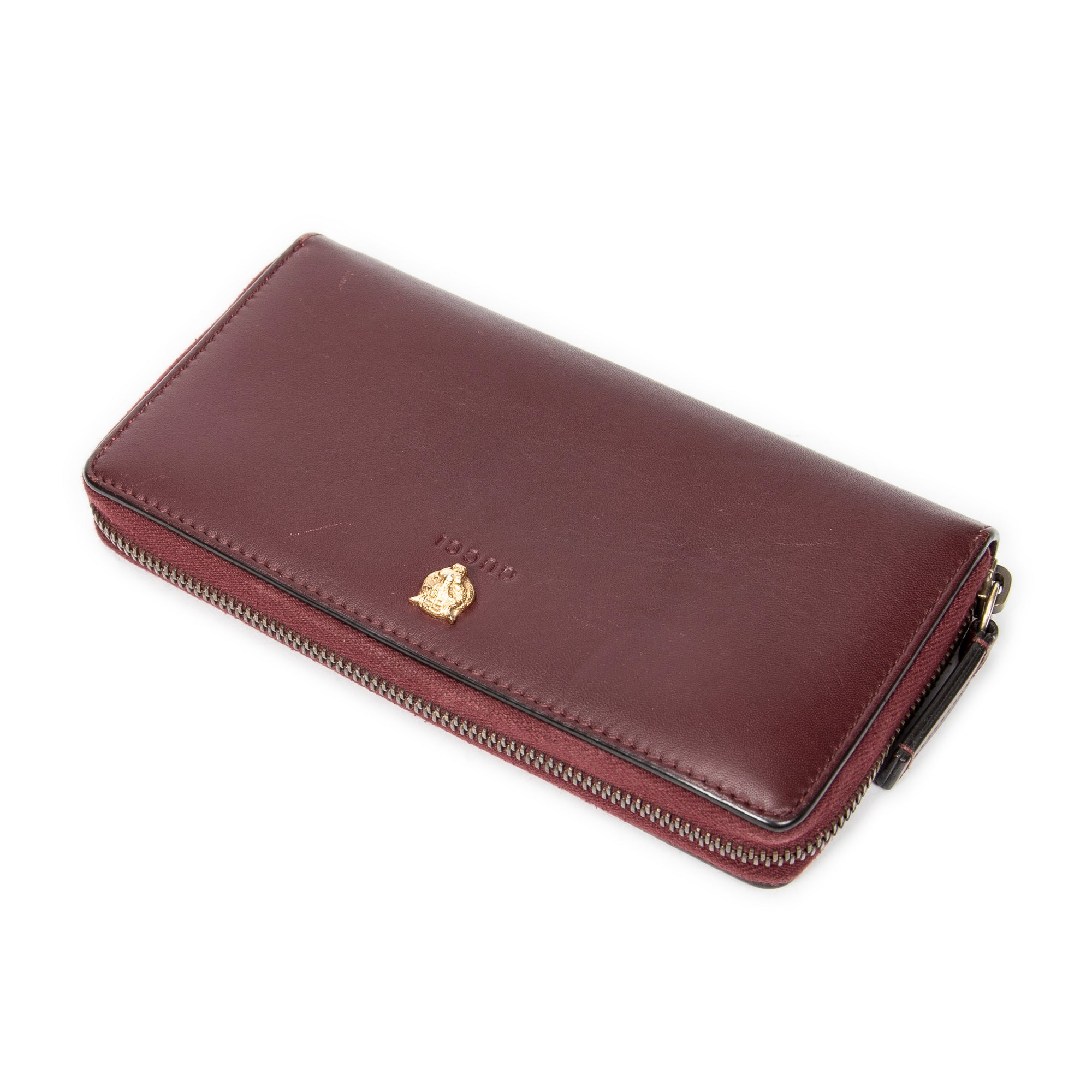 Animalier Tiger Zip Around Wallet