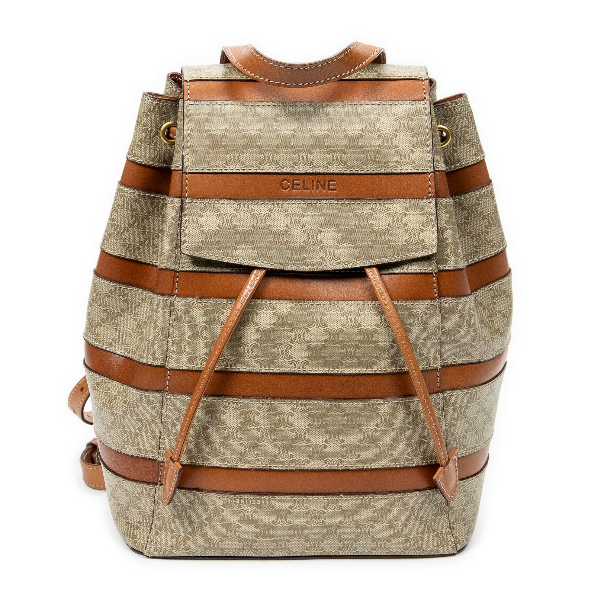 Vintage Drawstring Backpack