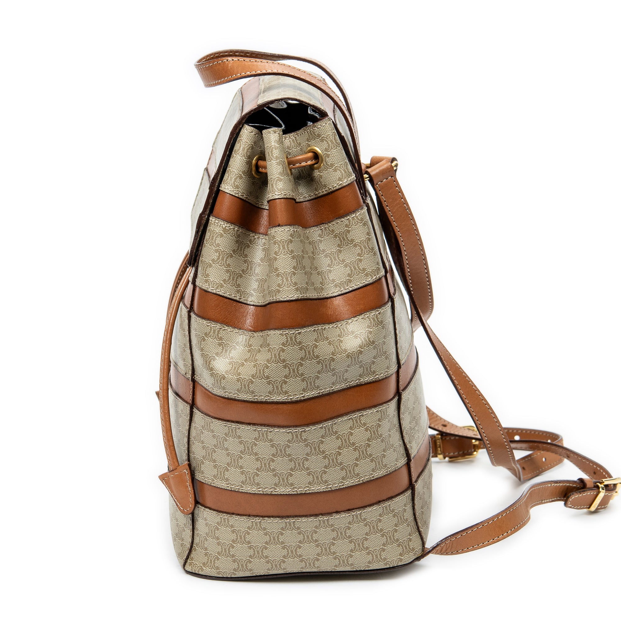 Vintage Drawstring Backpack