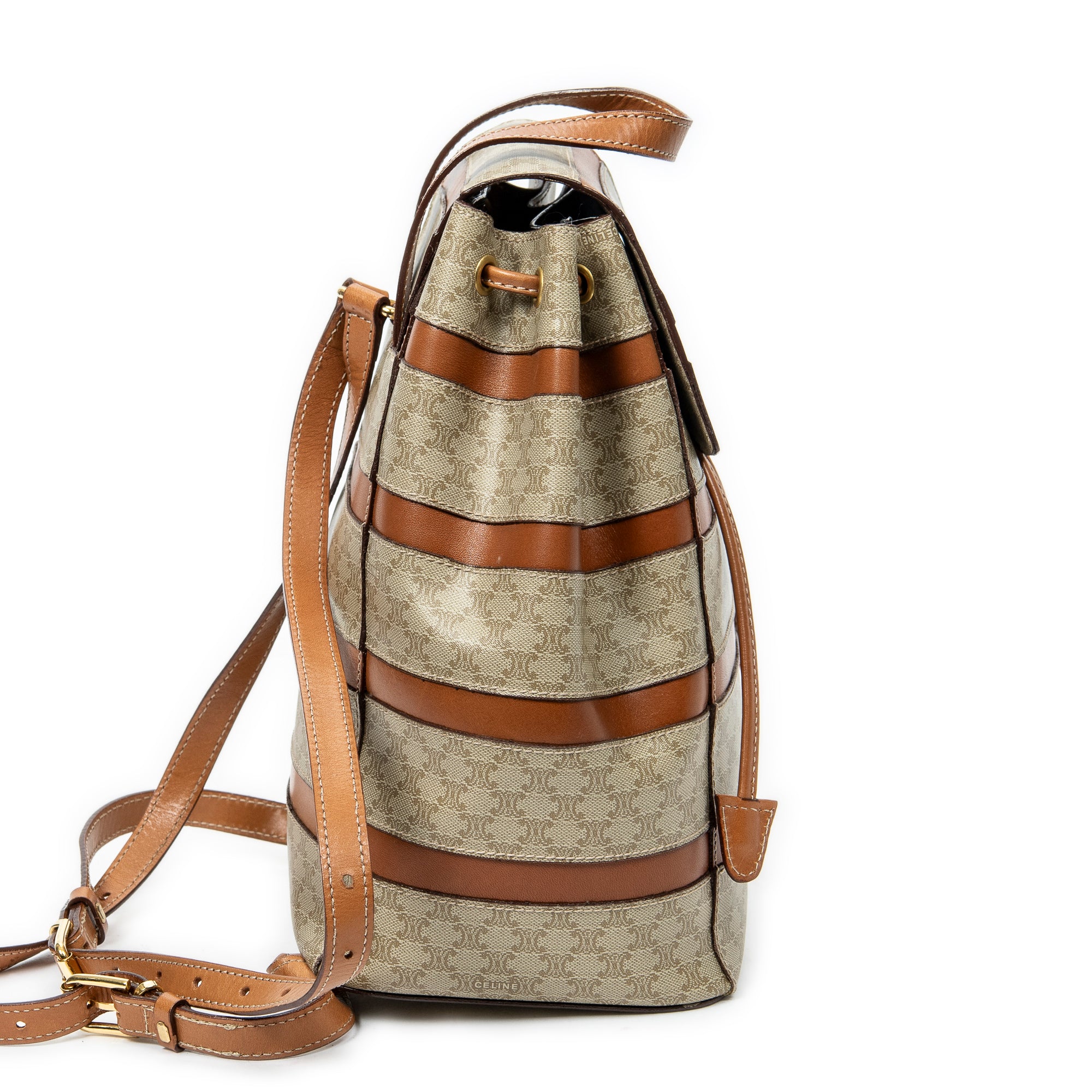 Vintage Drawstring Backpack