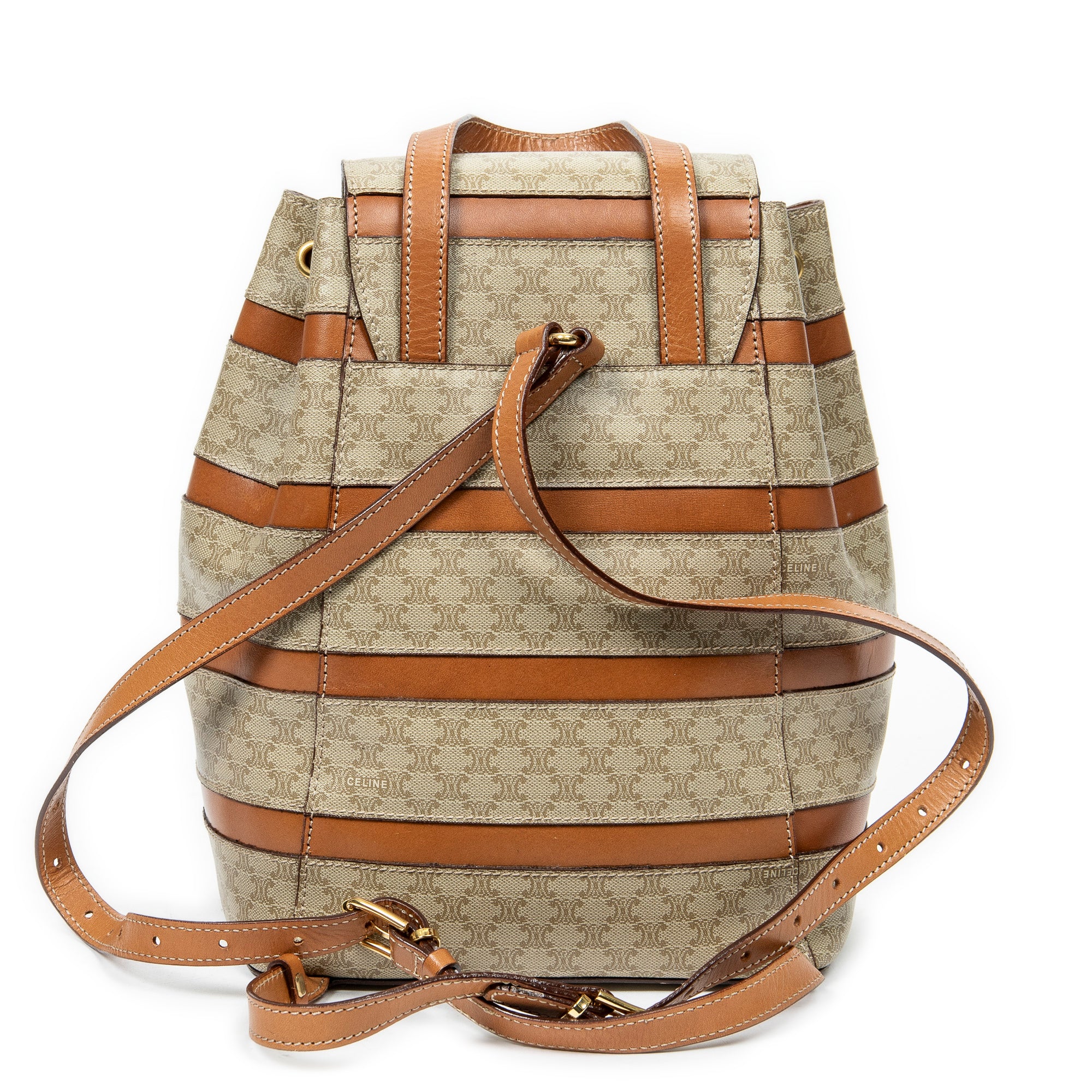 Vintage Drawstring Backpack
