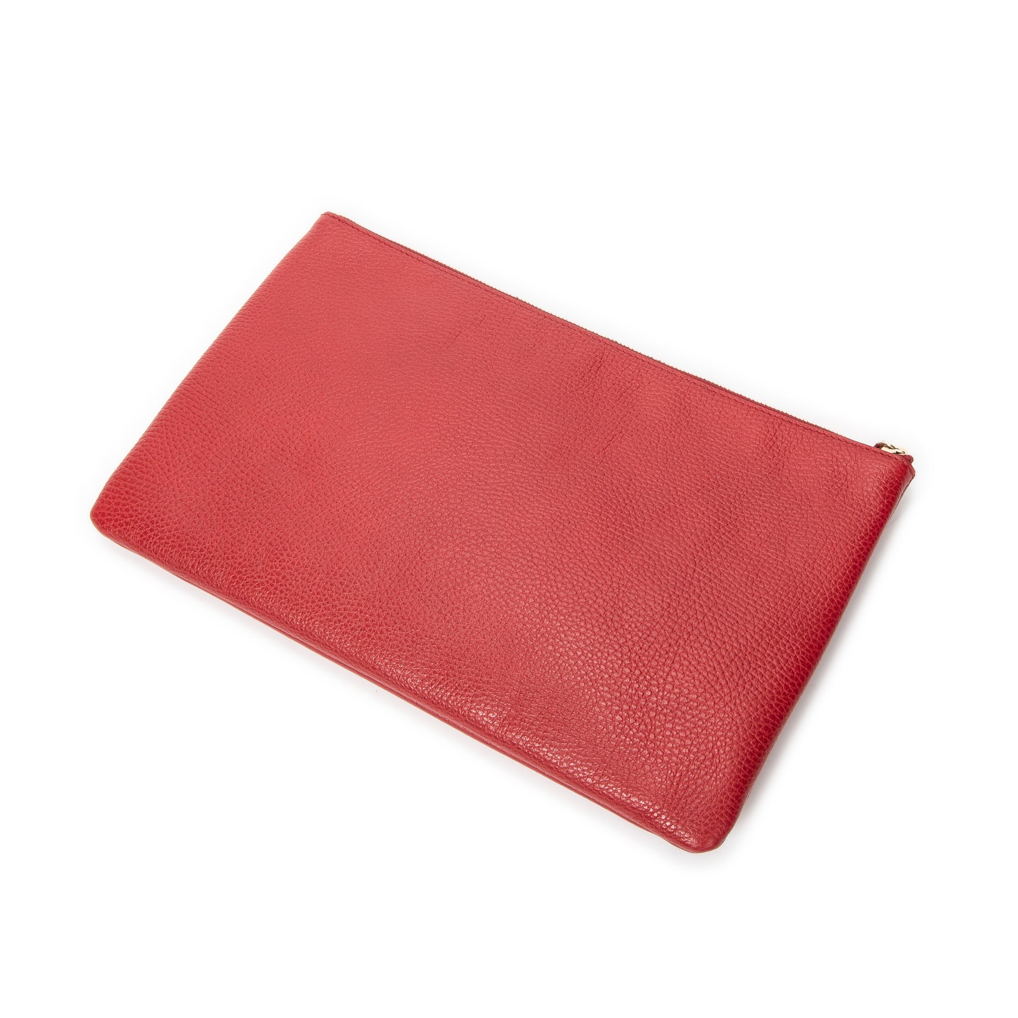 Bamboo Tassel Zip Clutch