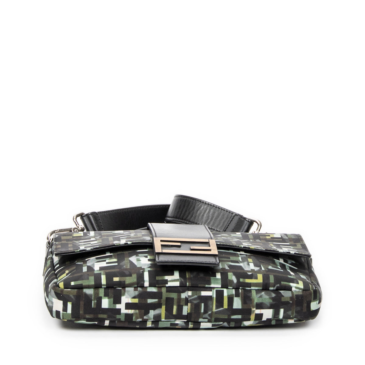 Camouflage Crossbody Baguette Belt Bag