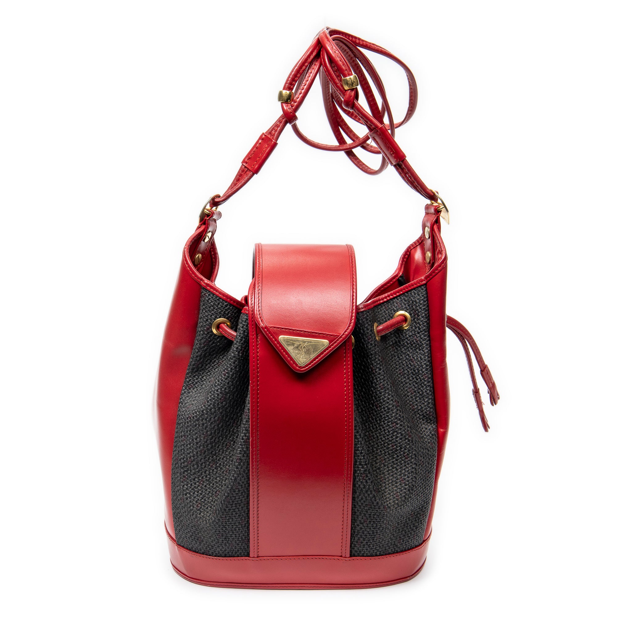 Vintage Drawstring Bucket