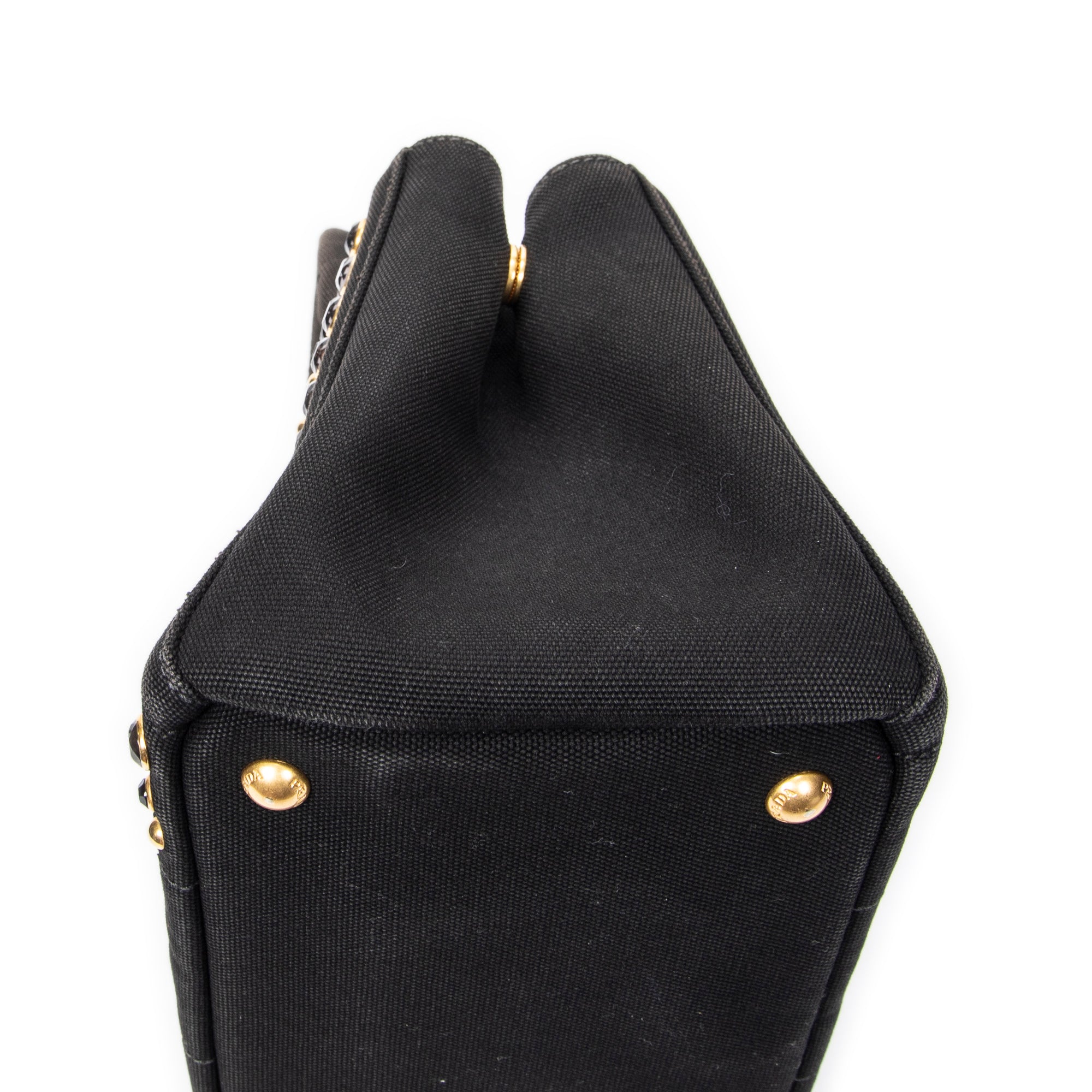 Small Rhinestone Canapa Tote