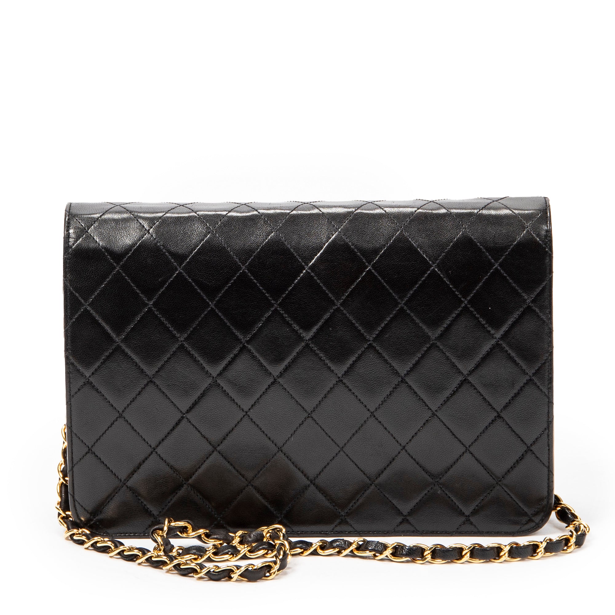 Vintage Push Lock Straight Flap