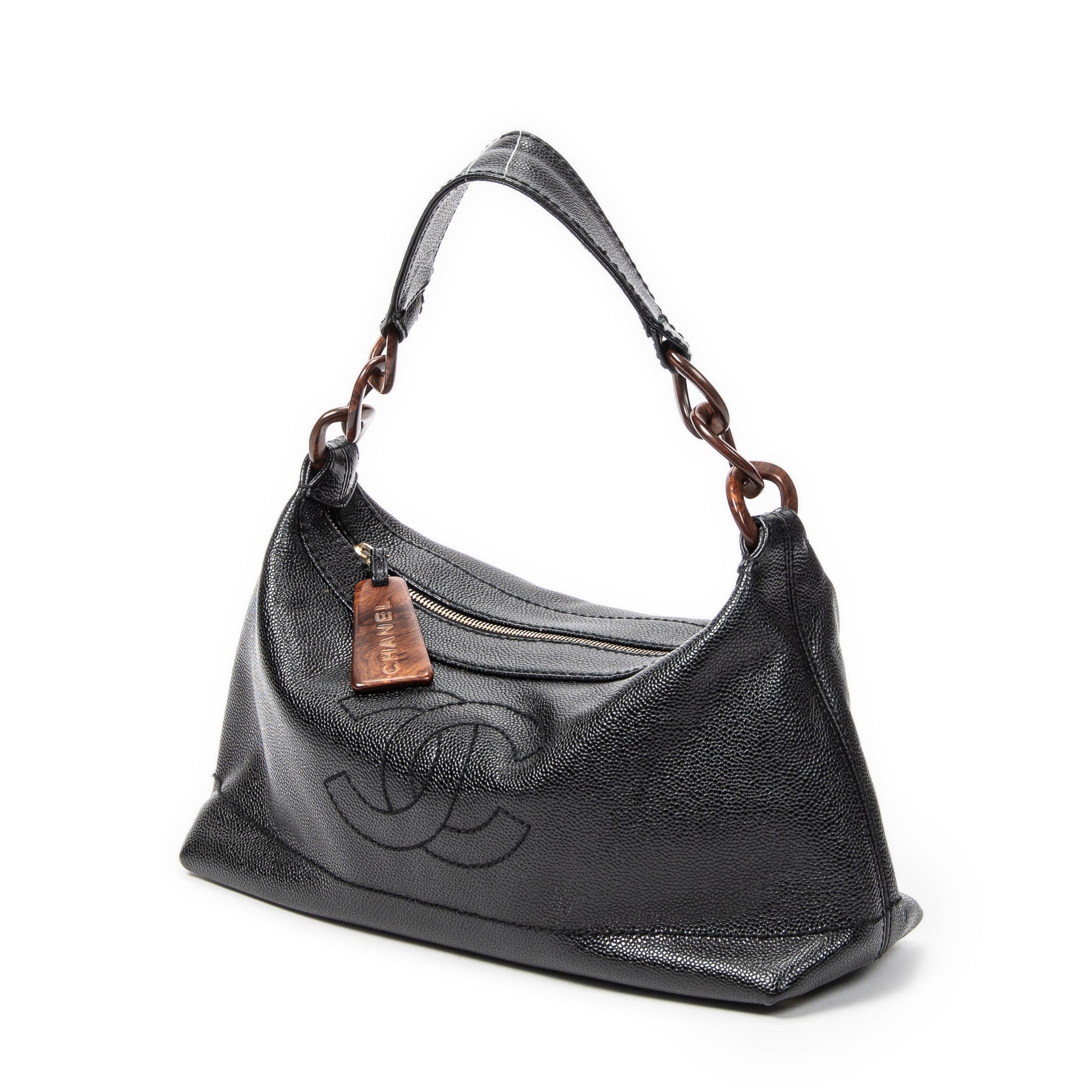 CC Wood Chain Hobo