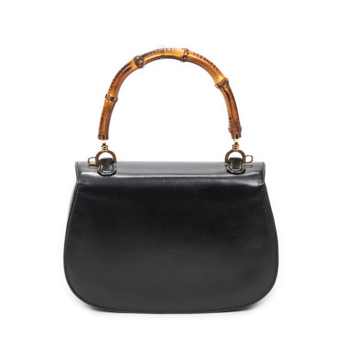 Small Bamboo Top Handle Flap