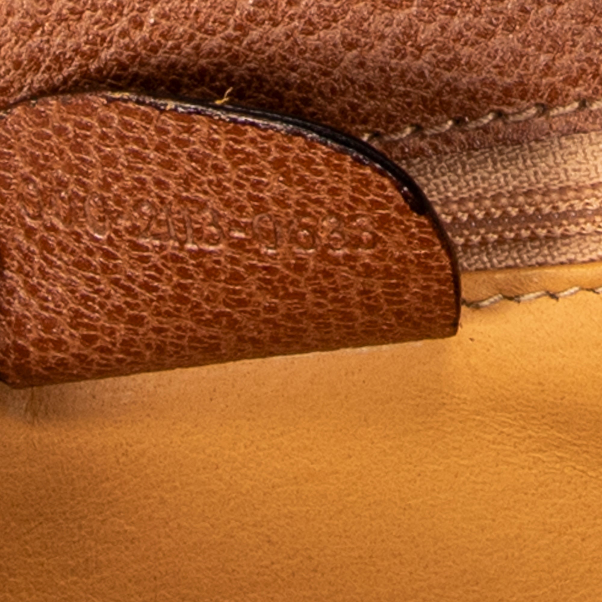 Medium Bamboo Top Handle Flap