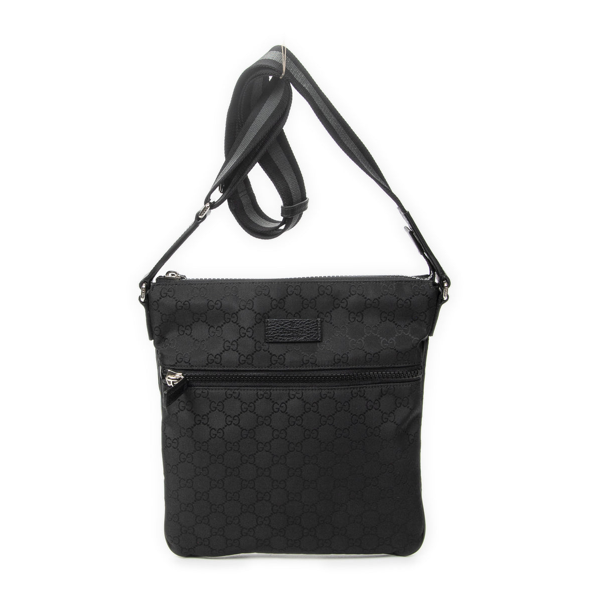 Small Front Zip Messenger
