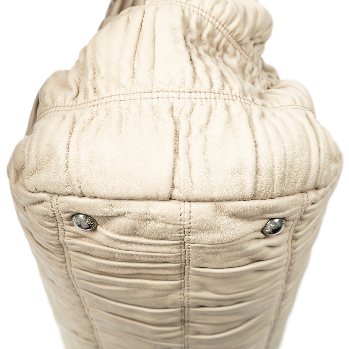 Horizontal Convertible Gaufre Tote