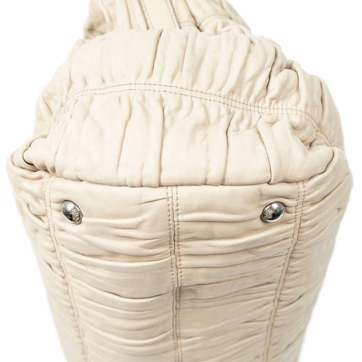 Horizontal Convertible Gaufre Tote