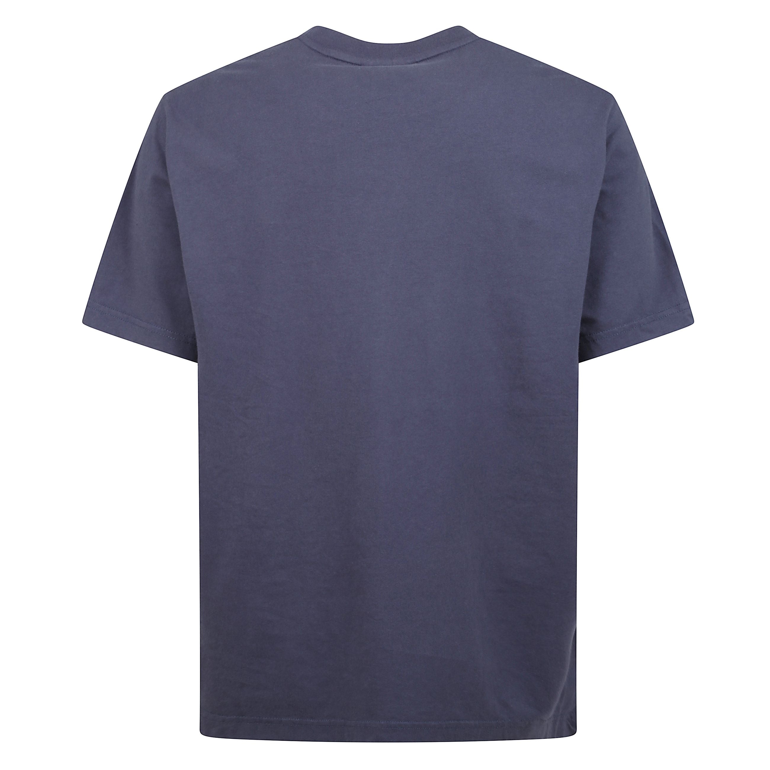 T-shirt in cotone a manica corta. taglio comfort con patch ricamata speedy fox.