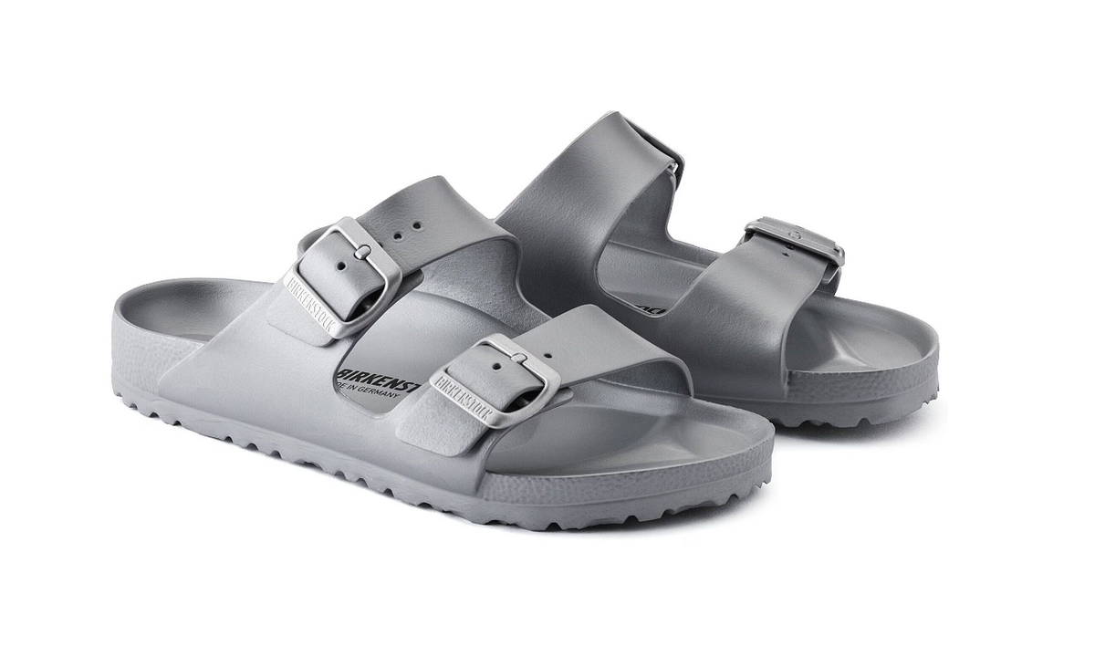 Birkenstock Arizona Essentials EVA Metallic Silver