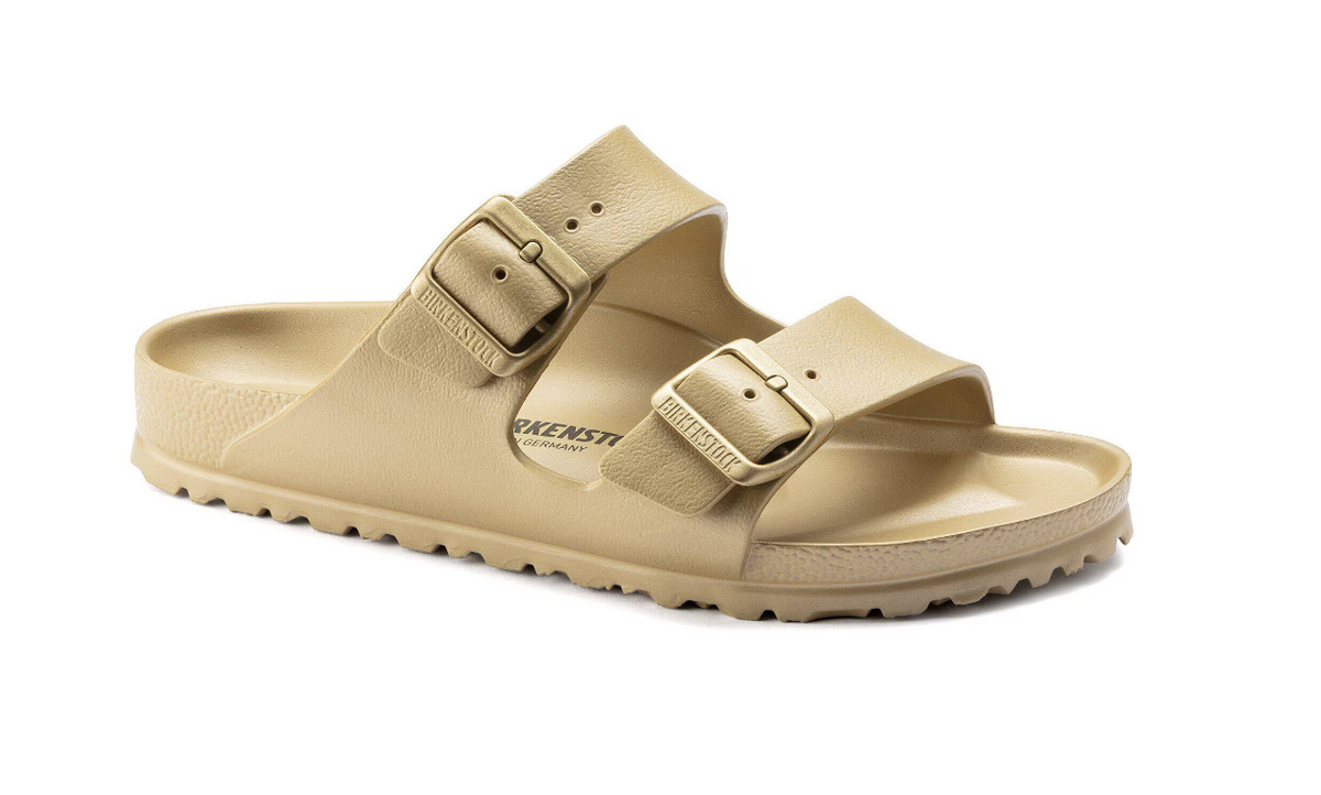 Birkenstock Arizona EVA Glamour Gold Metallic Sandals
