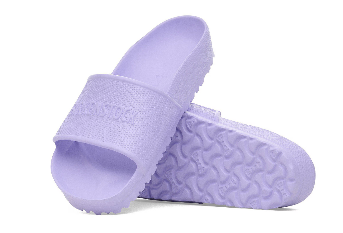 Birkenstock Barbados EVA Purple Fog Slide Sandal