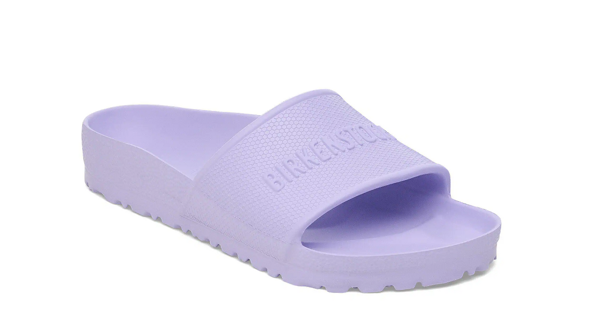 Birkenstock Barbados EVA Purple Fog Slide Sandal