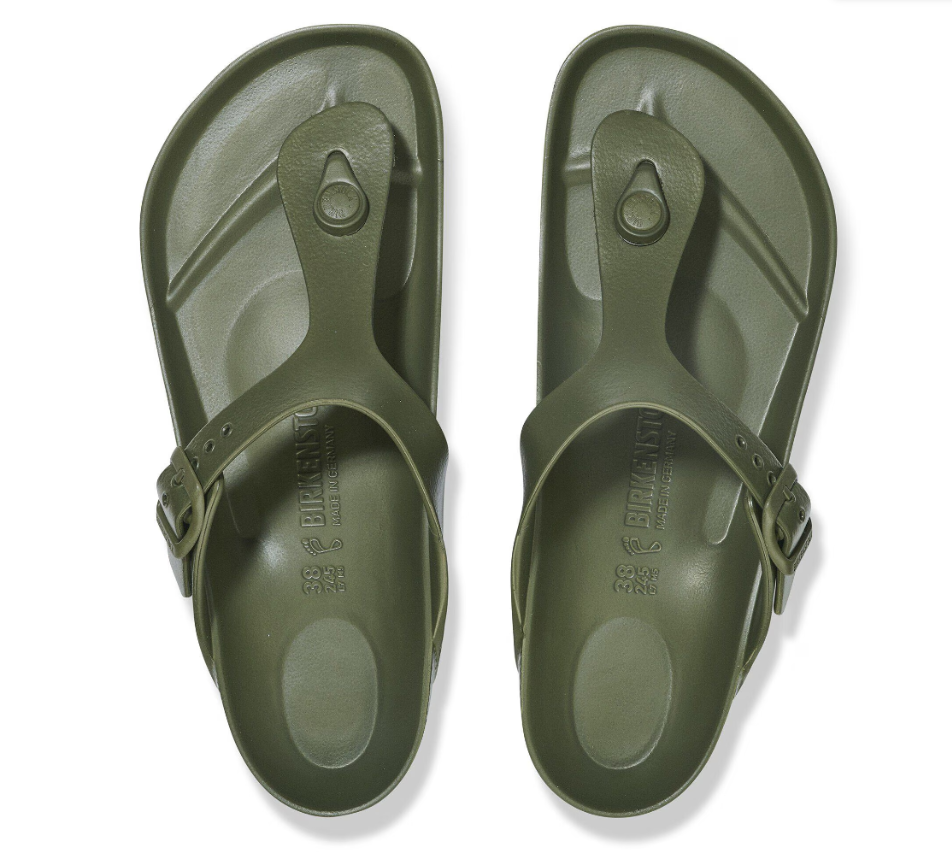 Birkenstock Gizeh Essentials EVA Khaki Sandals