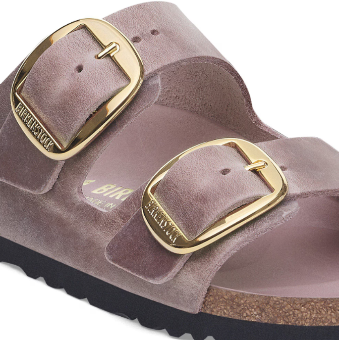 Birkenstock Arizona Big Buckle Oiled Leather Lavender