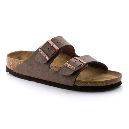 Birkenstock Arizona Birkibuc Mocha Sandals