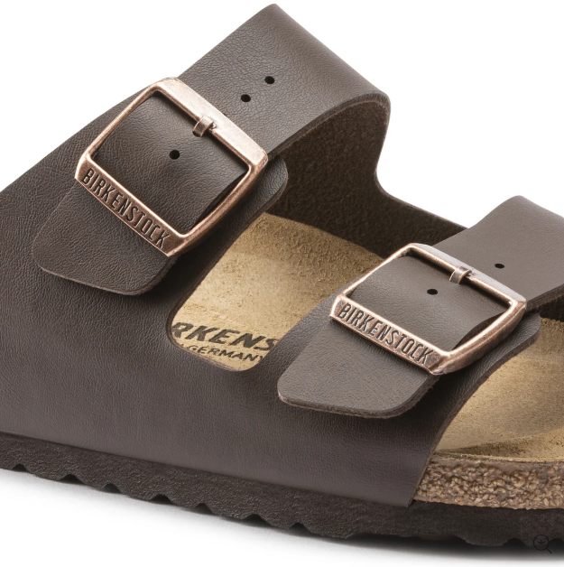 Birkenstock Arizona Birko-Flor Dark Brown Sandals