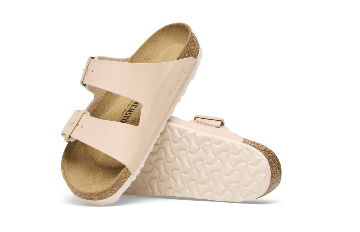 Birkenstock Arizona Birko-Flor New Beige Sandals