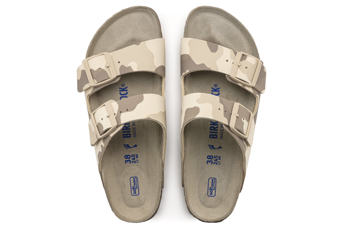 Birkenstock Arizona Soft Footbed Birko-Flor Desert Soil Gray/Taupe