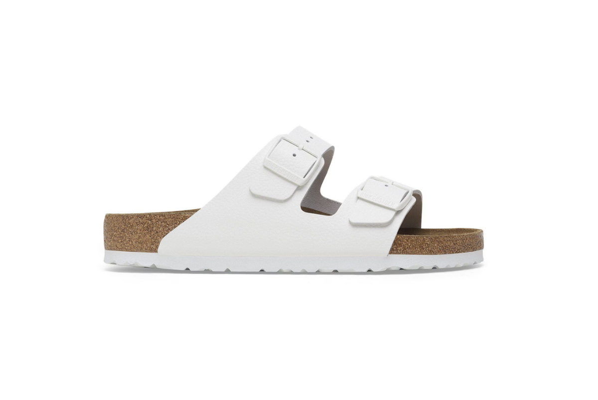 Birkenstock Arizona Soft Footbed Natural Leather White